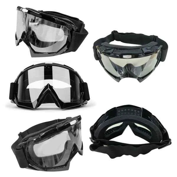 Windproof Riding Goggles | Anti-Scratch, Dustproof for Motorcycle, Ski & Racing