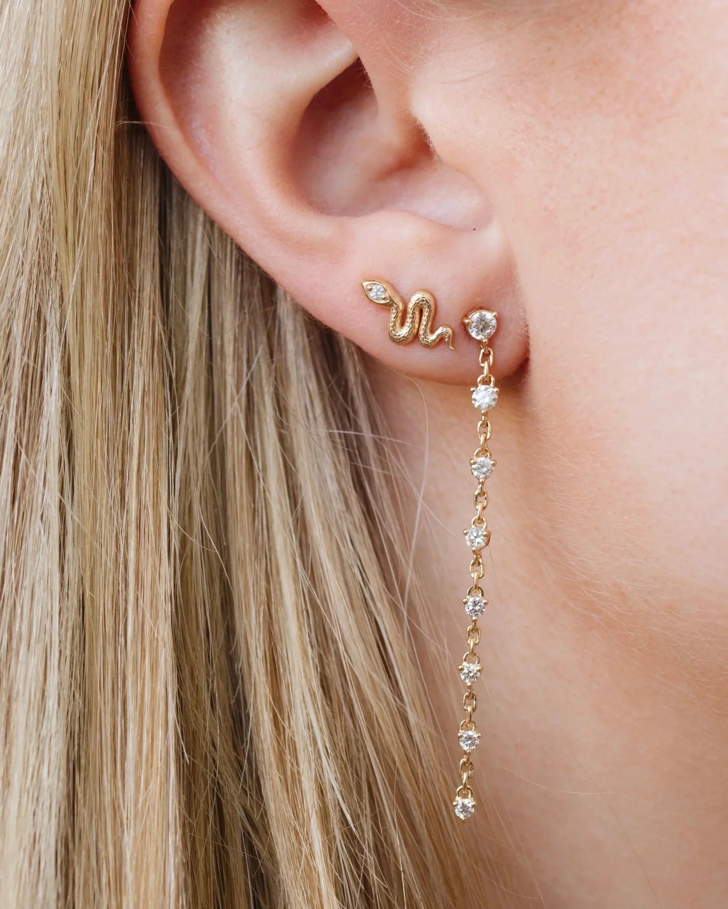 Grande Diamond Cascade Earrings
