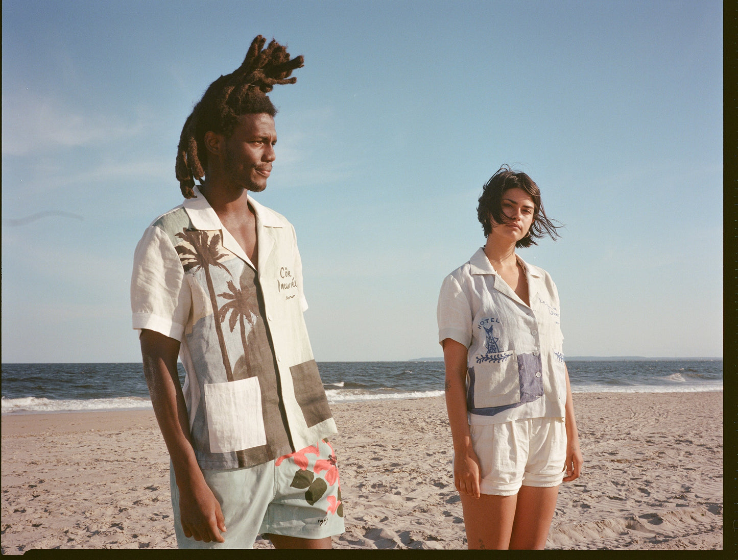 'Coast Lines' x Hôtel Magique ~ Swim Trunks