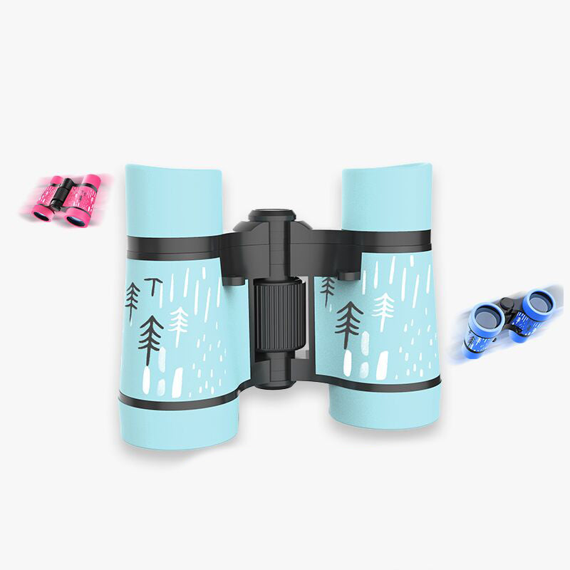 Kids Handheld Binoculars – Rubber Shockproof Toy Binoculars for Children Ages 3–7