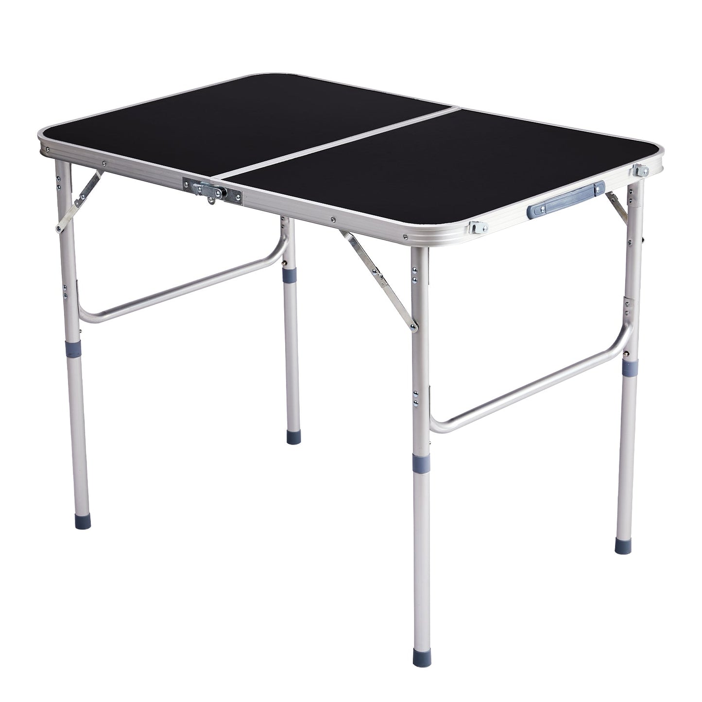 3ft Aluminum Folding Table – Portable, Locking Legs, 110 lb. Capacity
