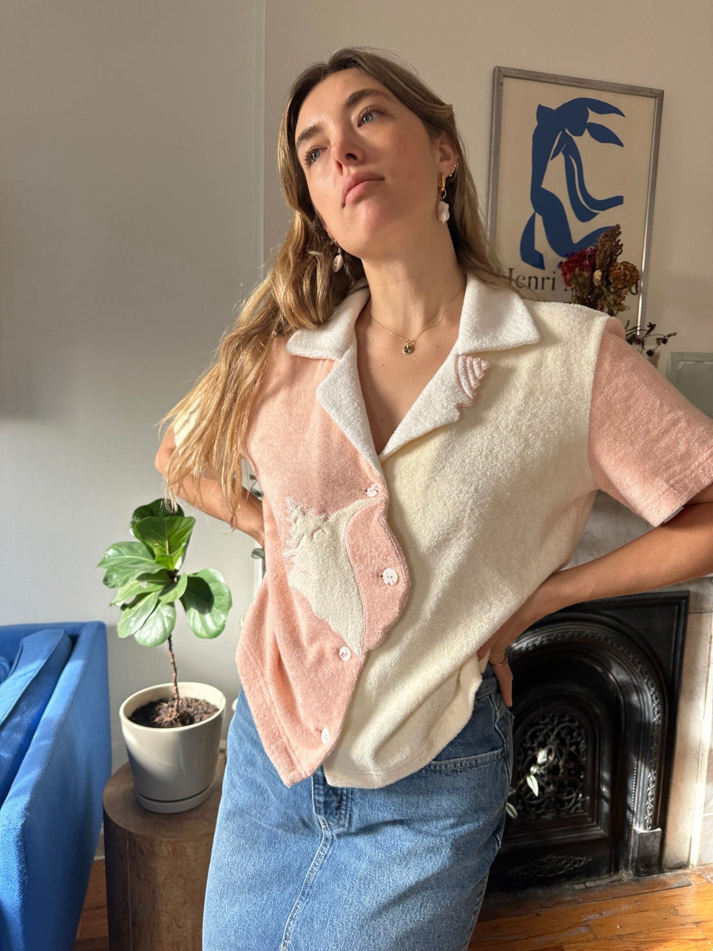 'Conched Out' Cabana ~ Crop Cut