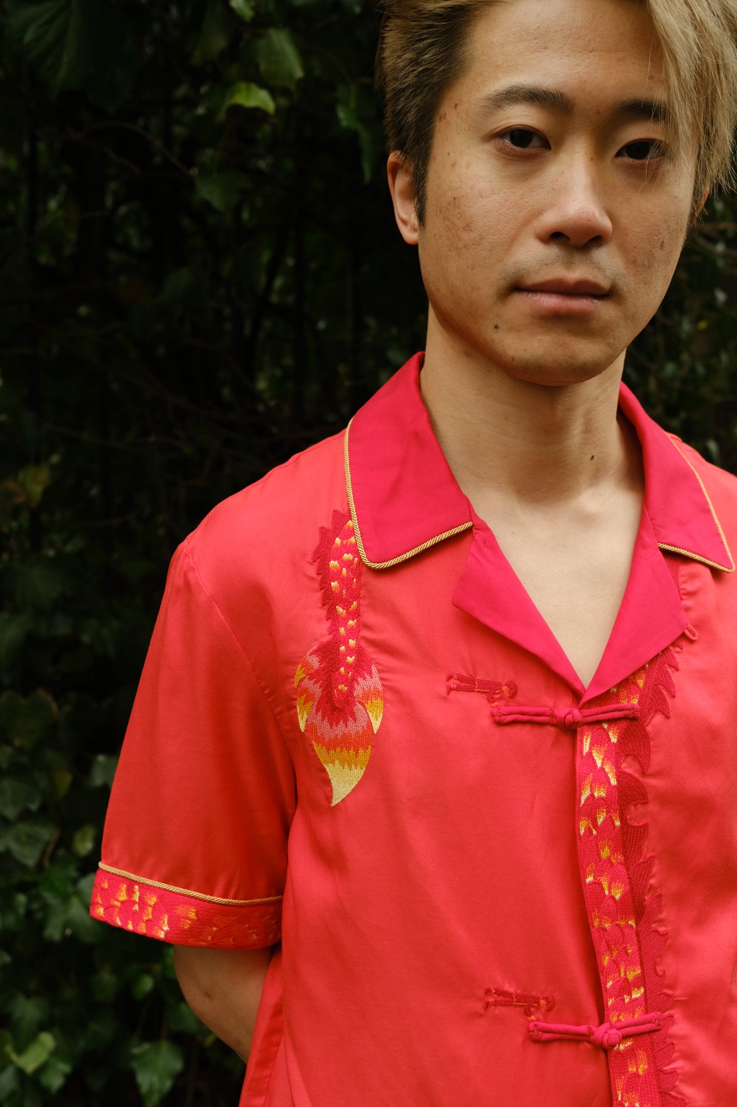 'Jiannan Wu x Tombolo' Wood Dragon (Silk & Cotton Twill)