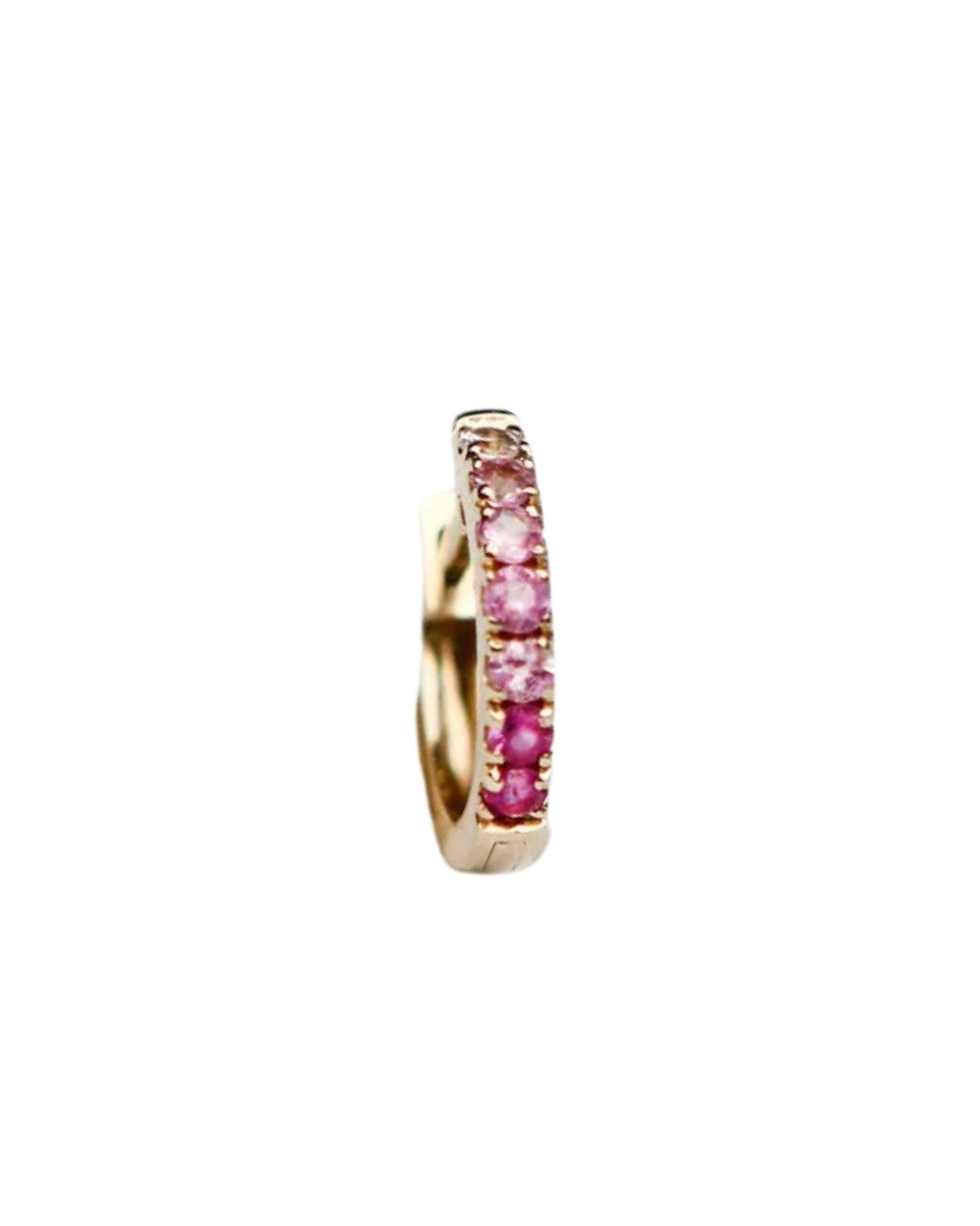 Ombré Sapphire Huggie