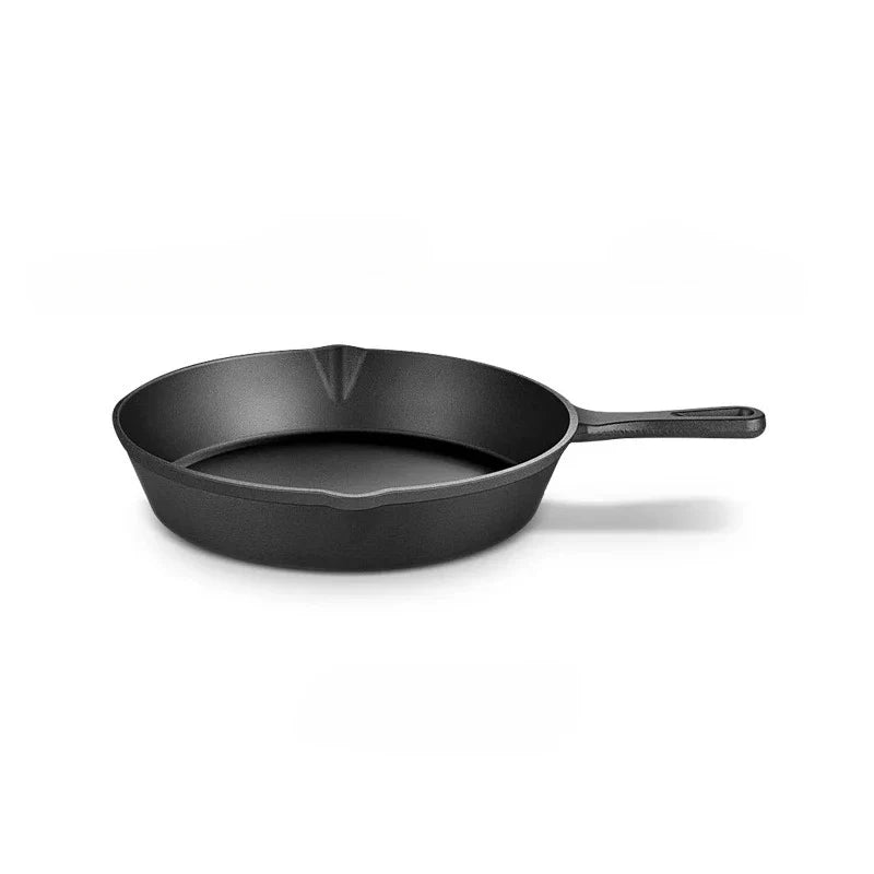 14/16/20cm Cast Iron Frying Pan Non-stick Skillet Omelette Pancake Breakfast Pan Induction Cookware Kitchen Pot