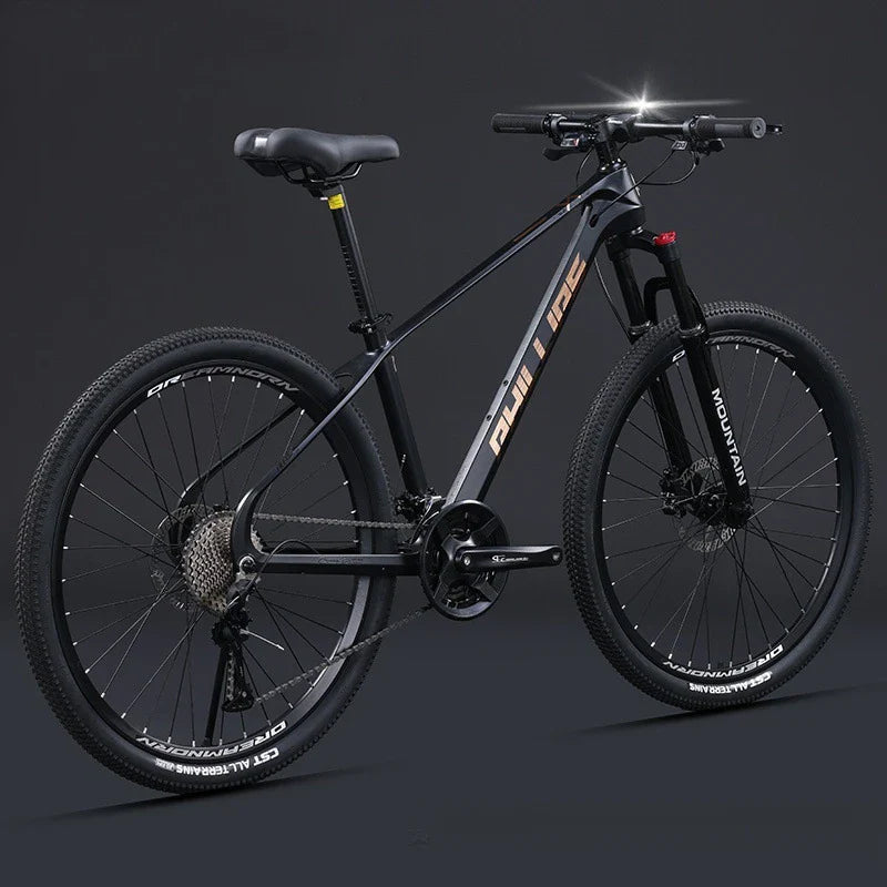 Magnesium Alloy26Inch mountain bike for adults men women, teenagers, and students33Speed Bike Disc Brake Shock Absorption