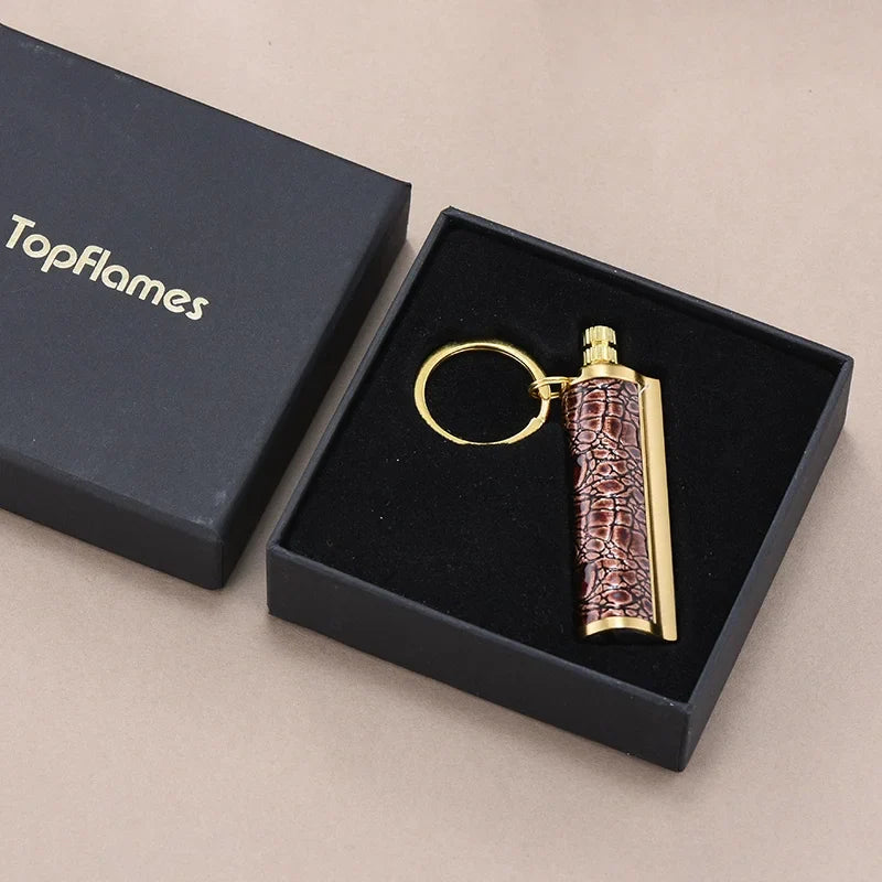 Vintage Permanent Lighter 10000Strikes Flint Metal Match Waterproof Reusable Fire Starter Portable Outdoor Camping Ignition Tool