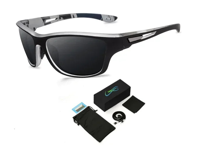 Polarized Fishing Sunglasses – Classic Vintage Style for Men, Driving & Outdoor Use
