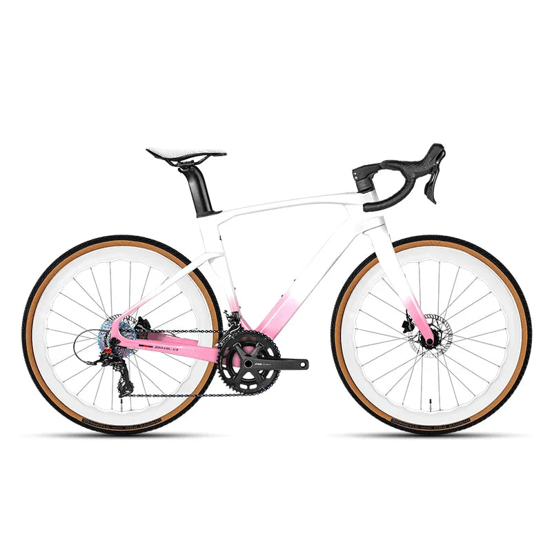Twitter Carbon Wireless Gravel V3 Gravel Bike 700*40C WheelTop GEX-13S Electronic Road Disc Bicycle With 50mm Carbon Wheelsets