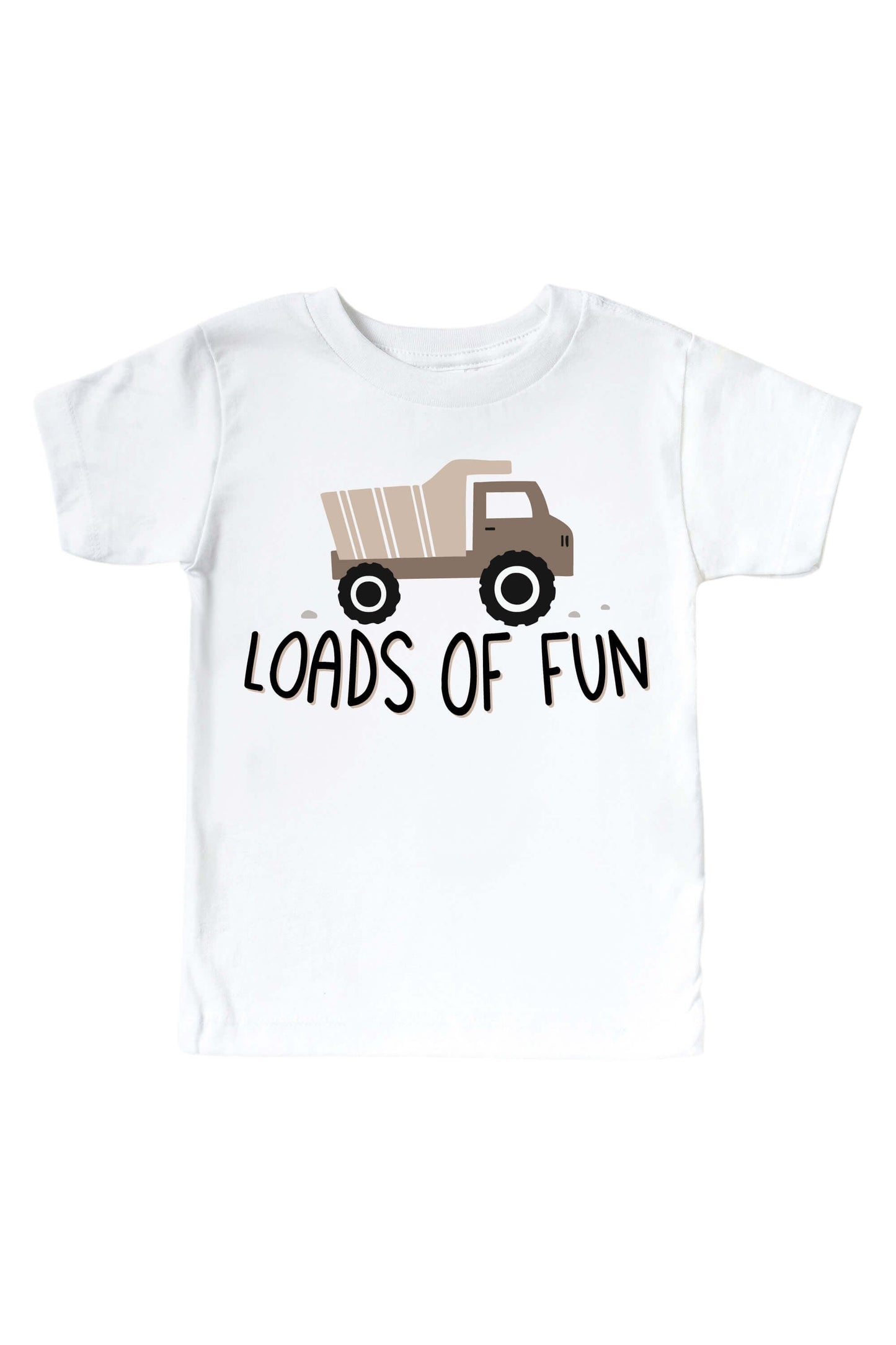 Loads Of Fun Graphic Bodysuit & Kids Tee | White