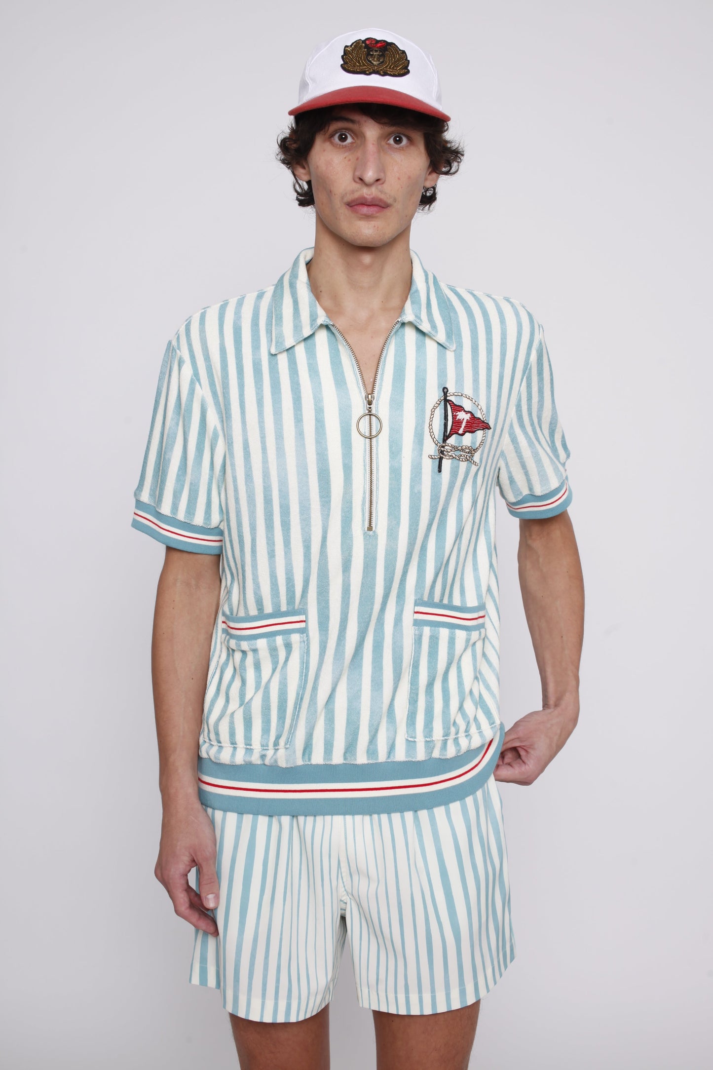 ‘Striper’ Cabana (Blue)
