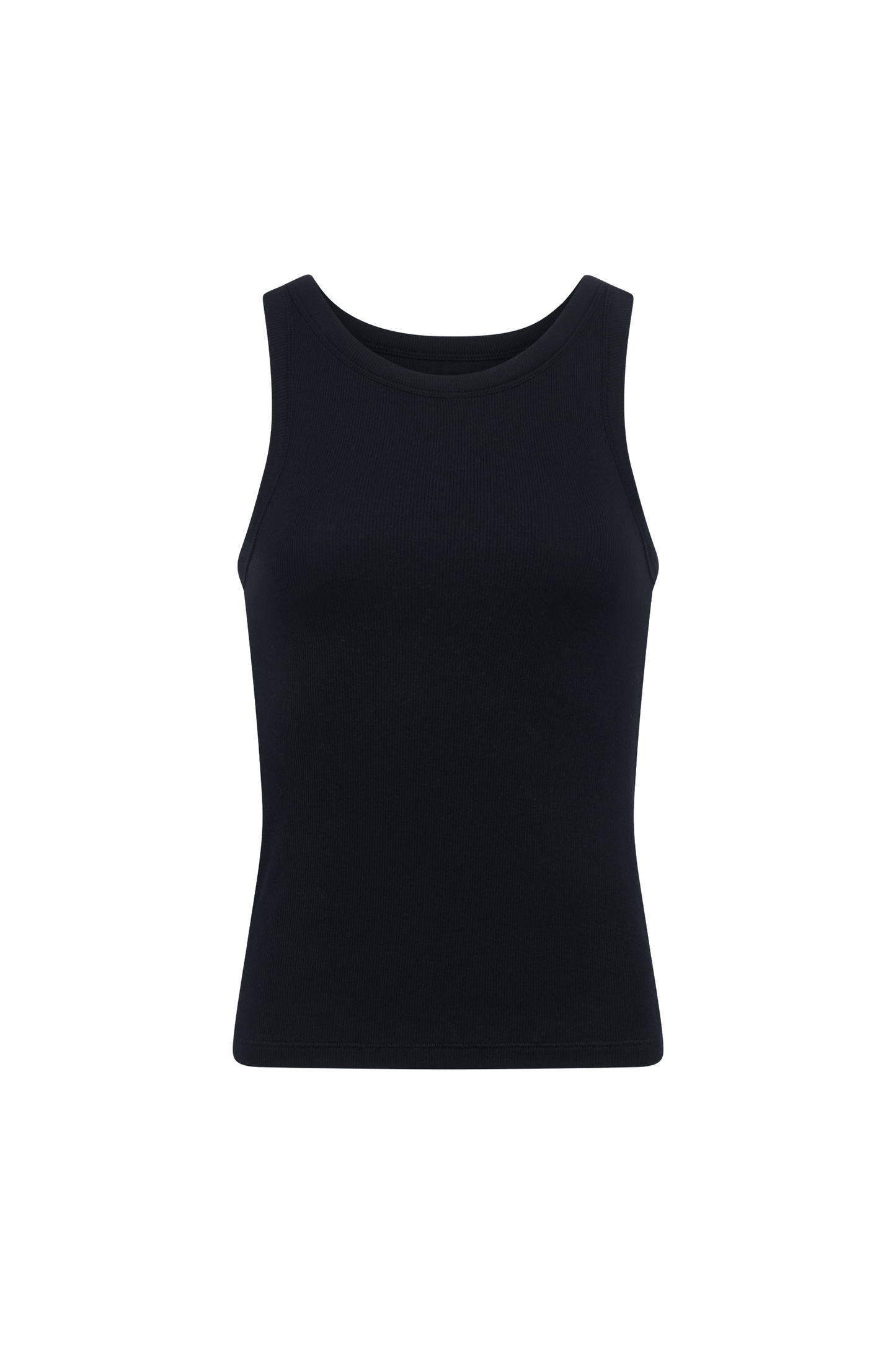 Slinky Rib Tank | Black