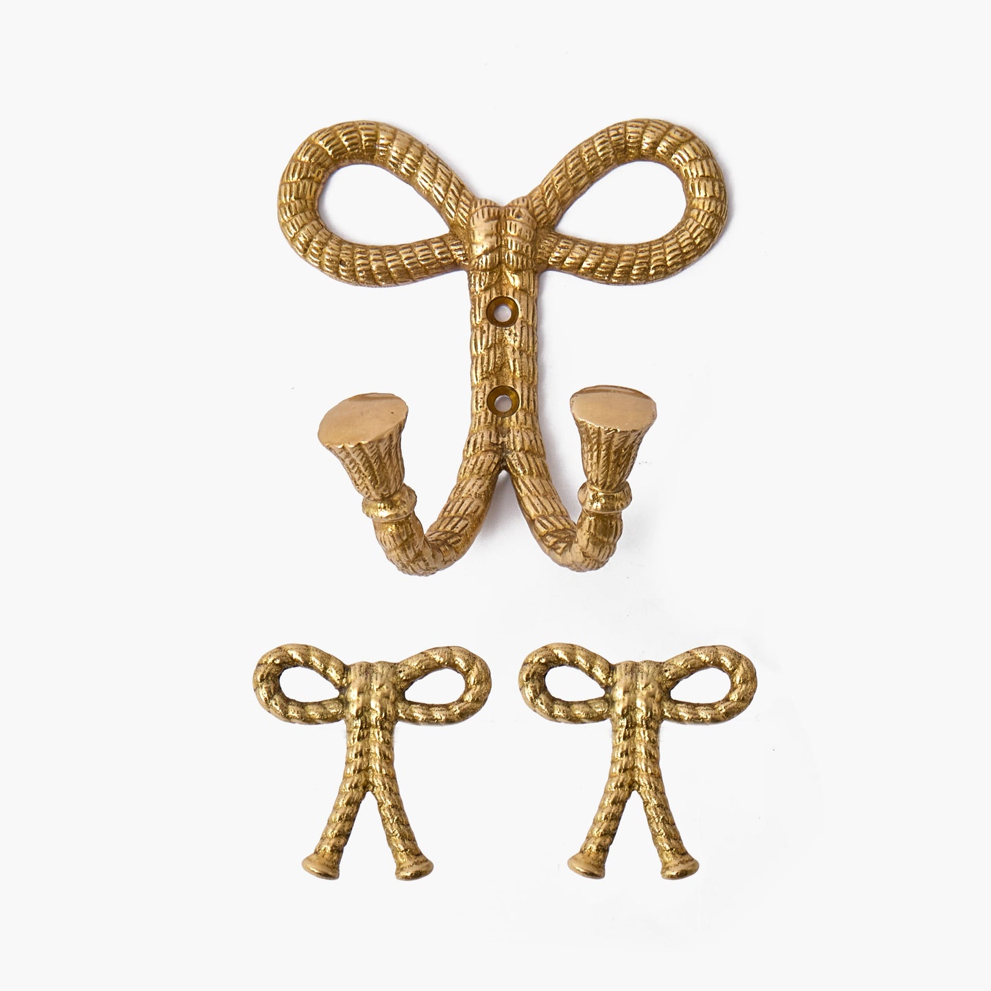 Rope Bow Brass Hook