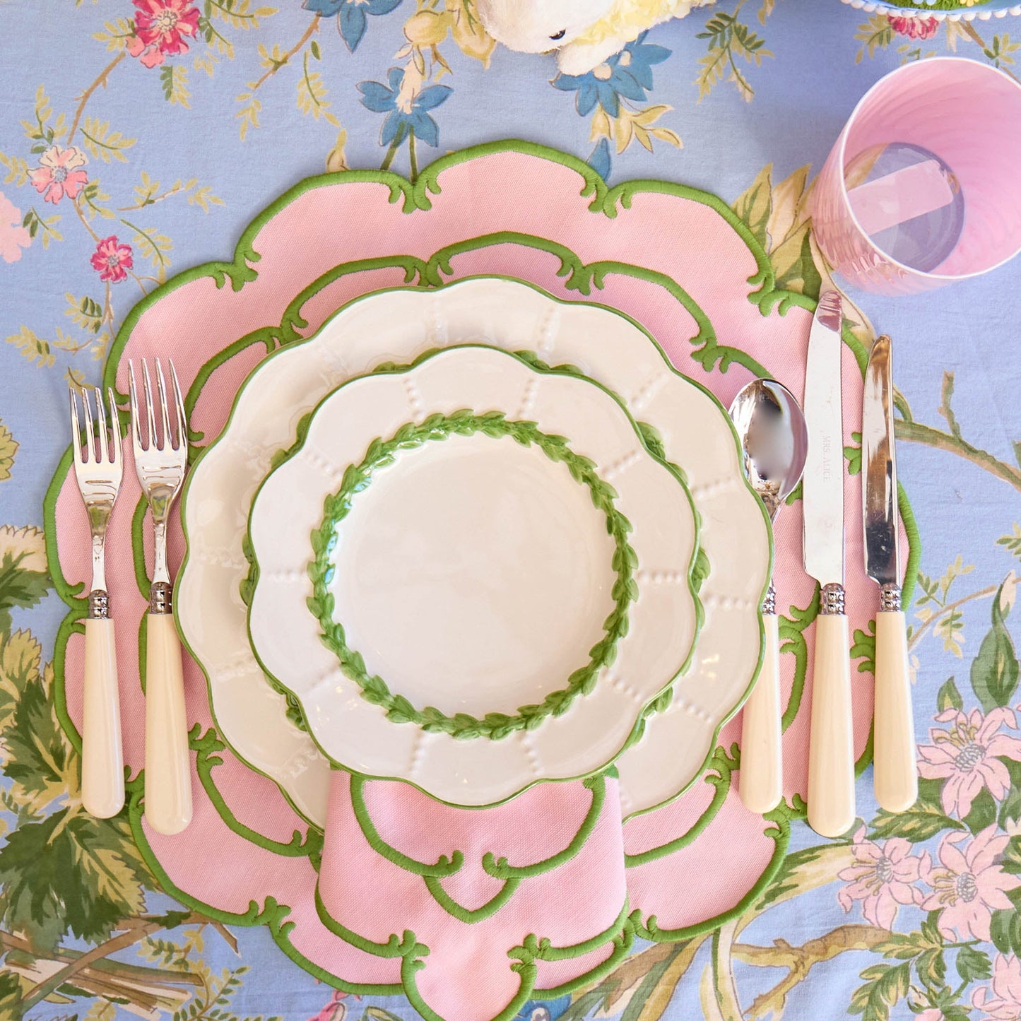 Green Laurel Starter Plate