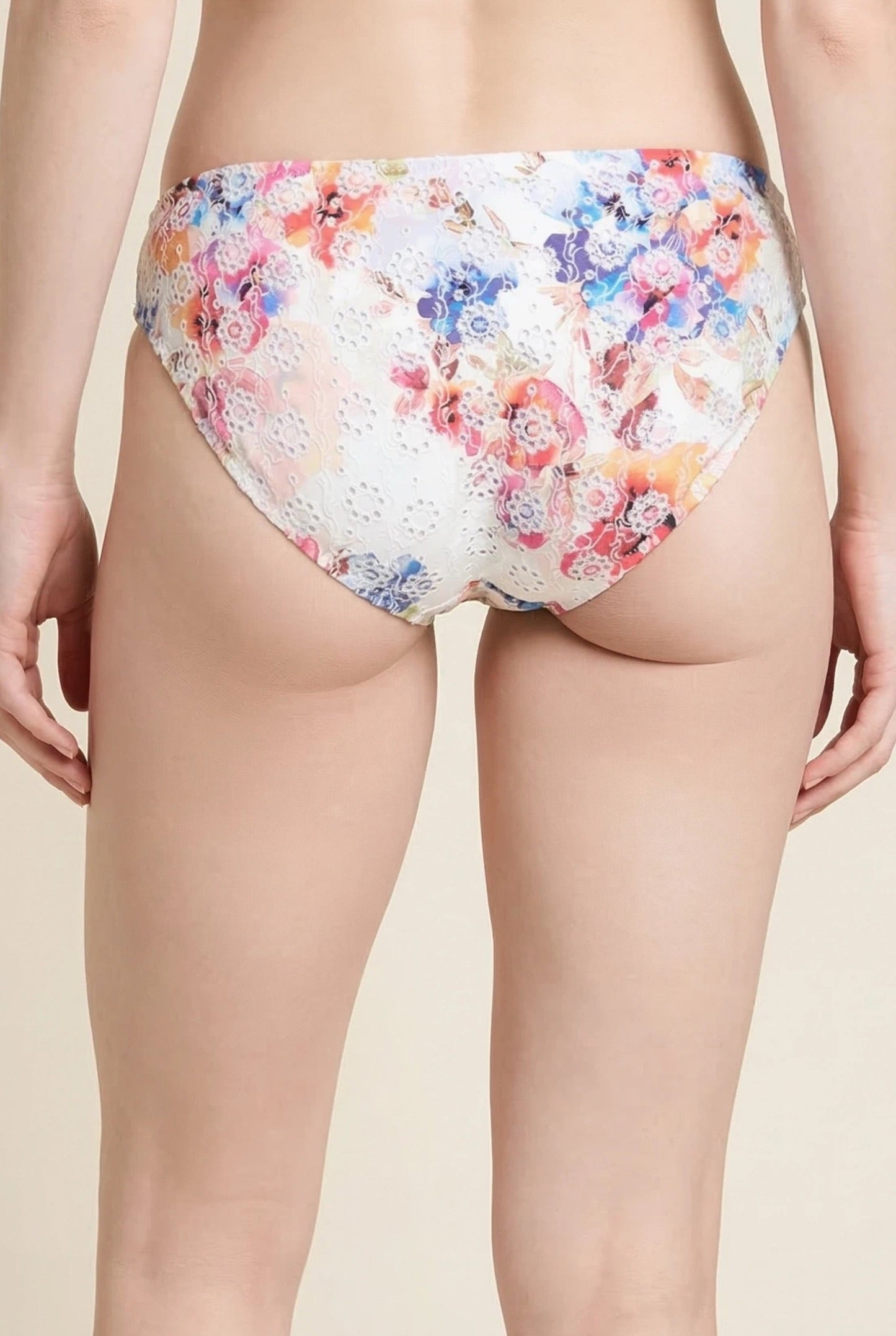 Johnny Was Eyelet Hipster Bikini Bottom CSW6022