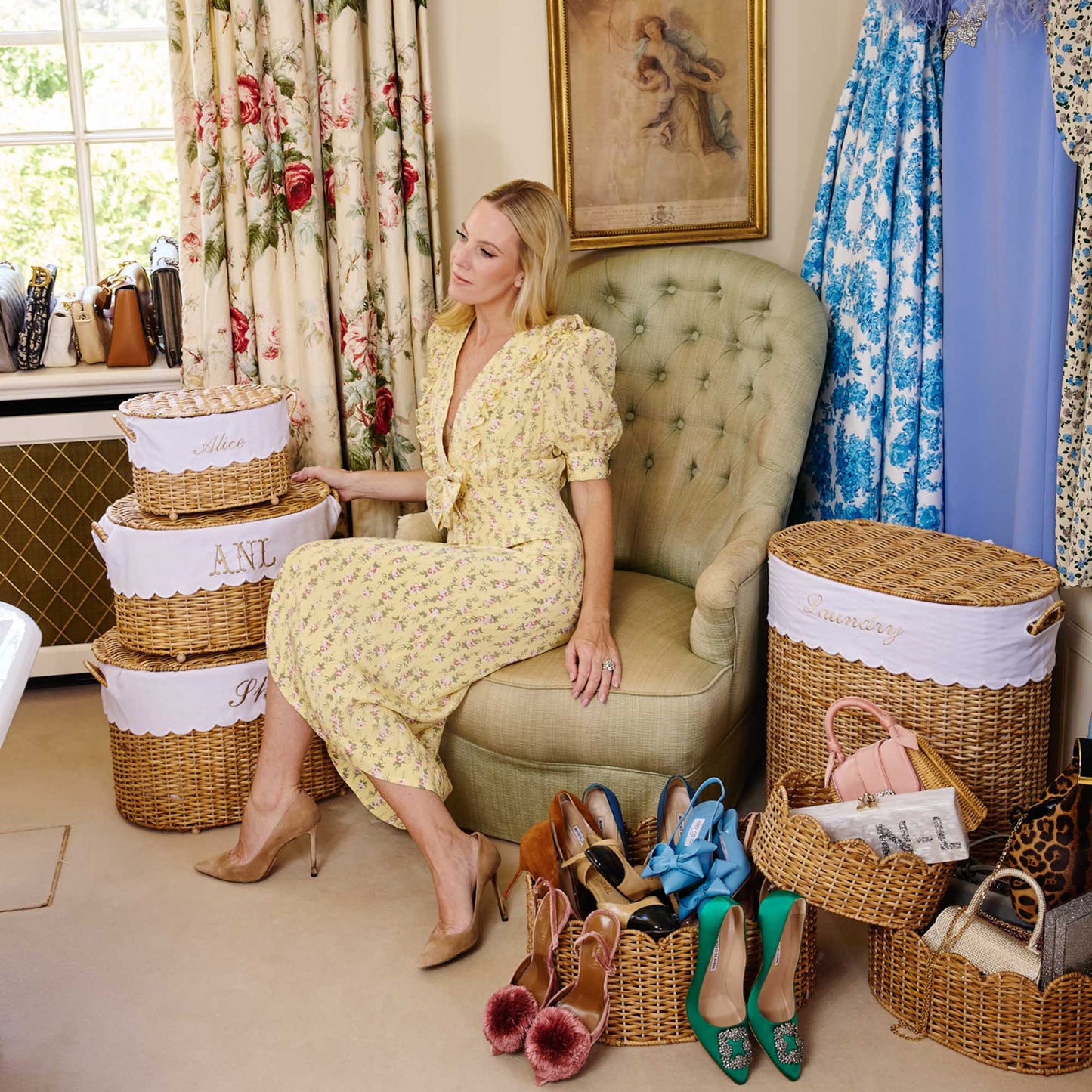 Isabella Rattan Basket (Extra Small)