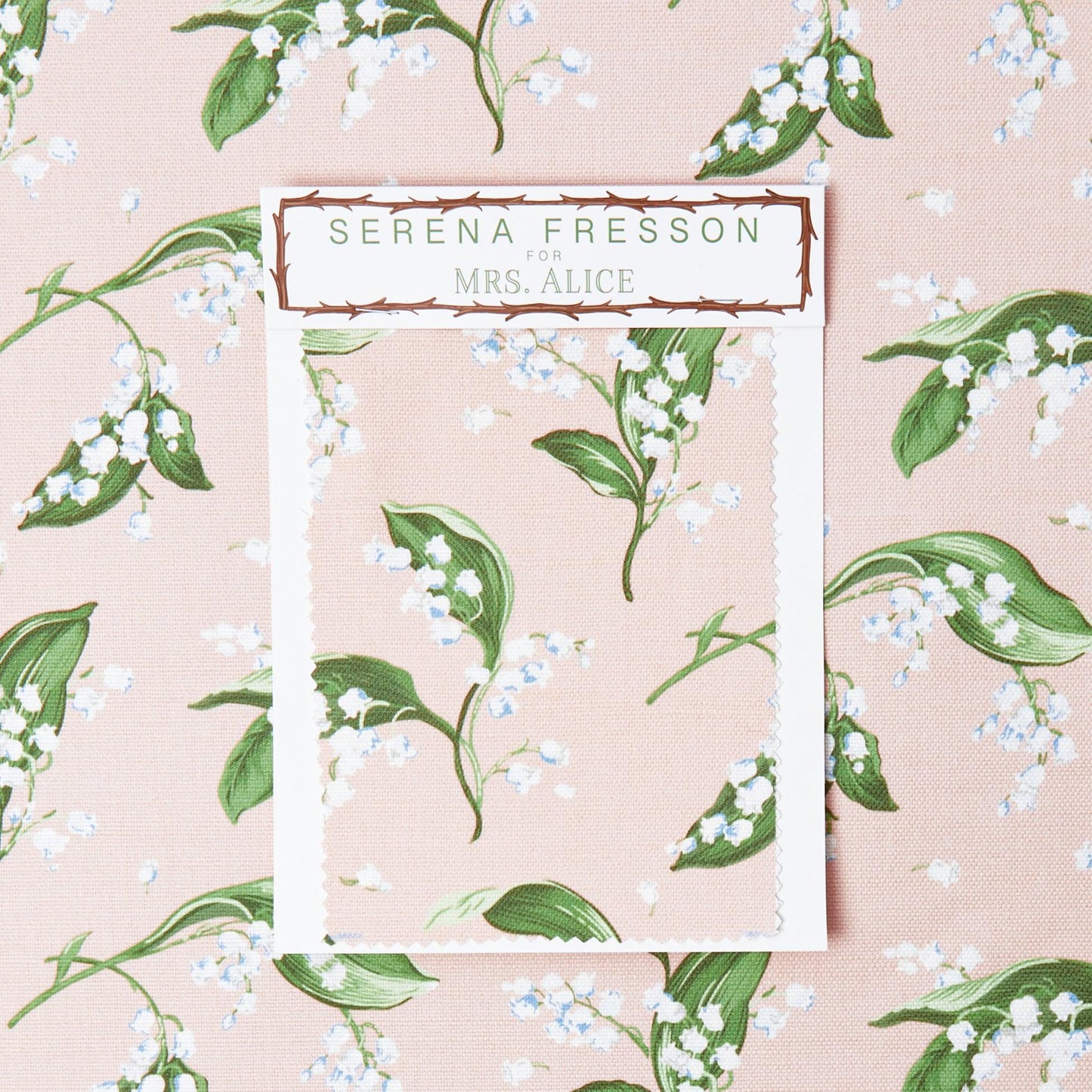 Pebble Lily of the Valley Fabric