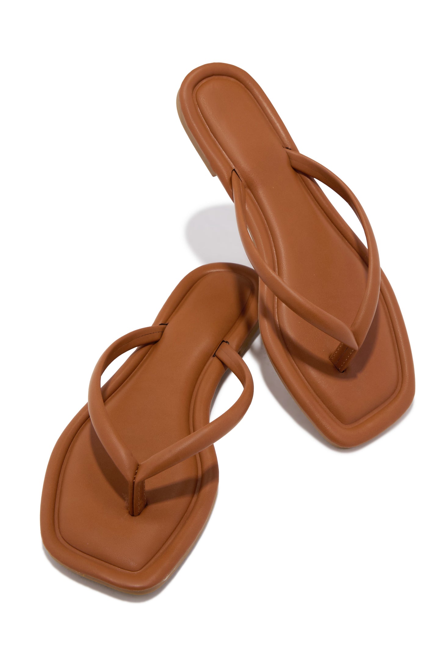 Slip Into Sunshine Thong Sandals - Tan
