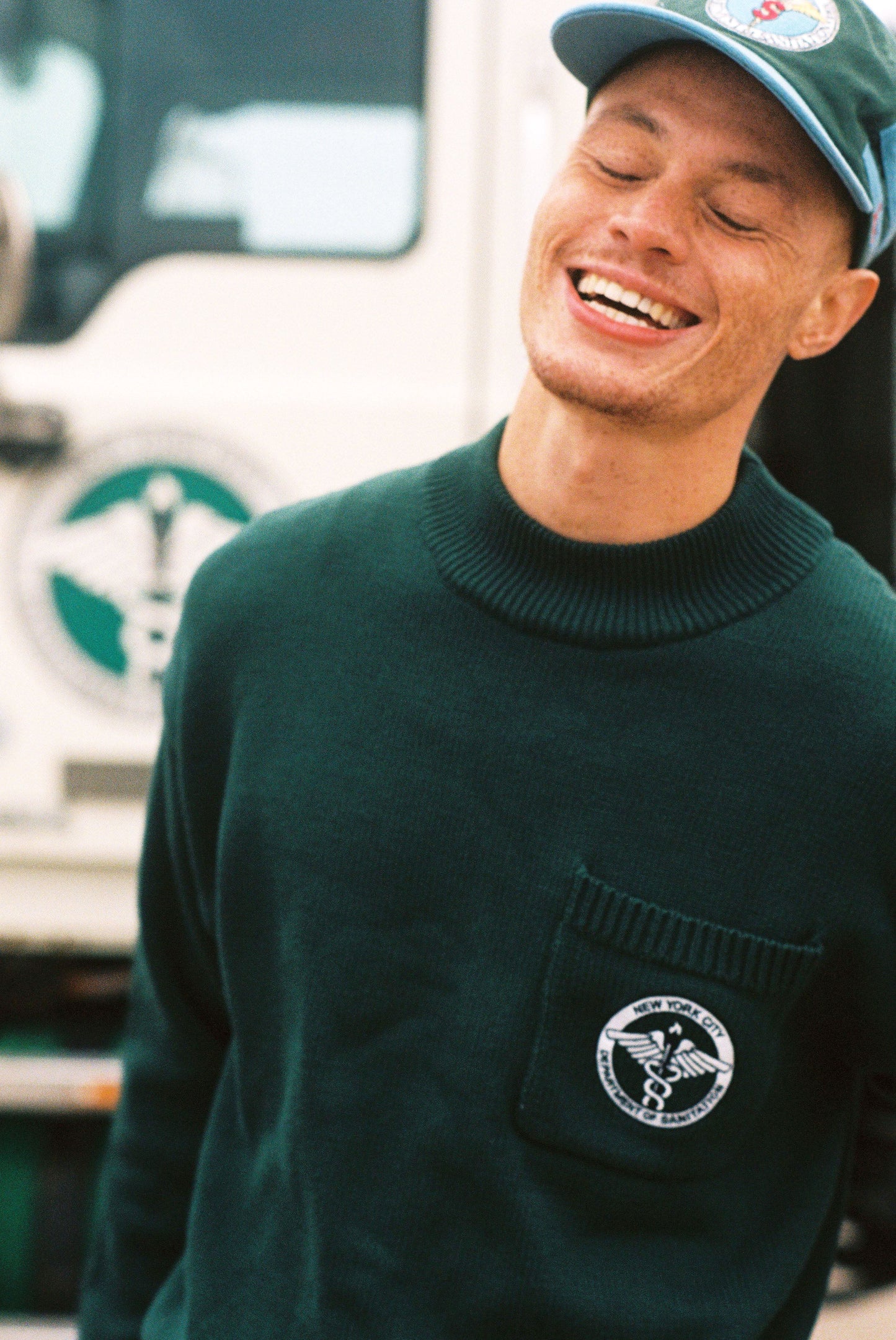 'DSNY x Tombolo' Sweater