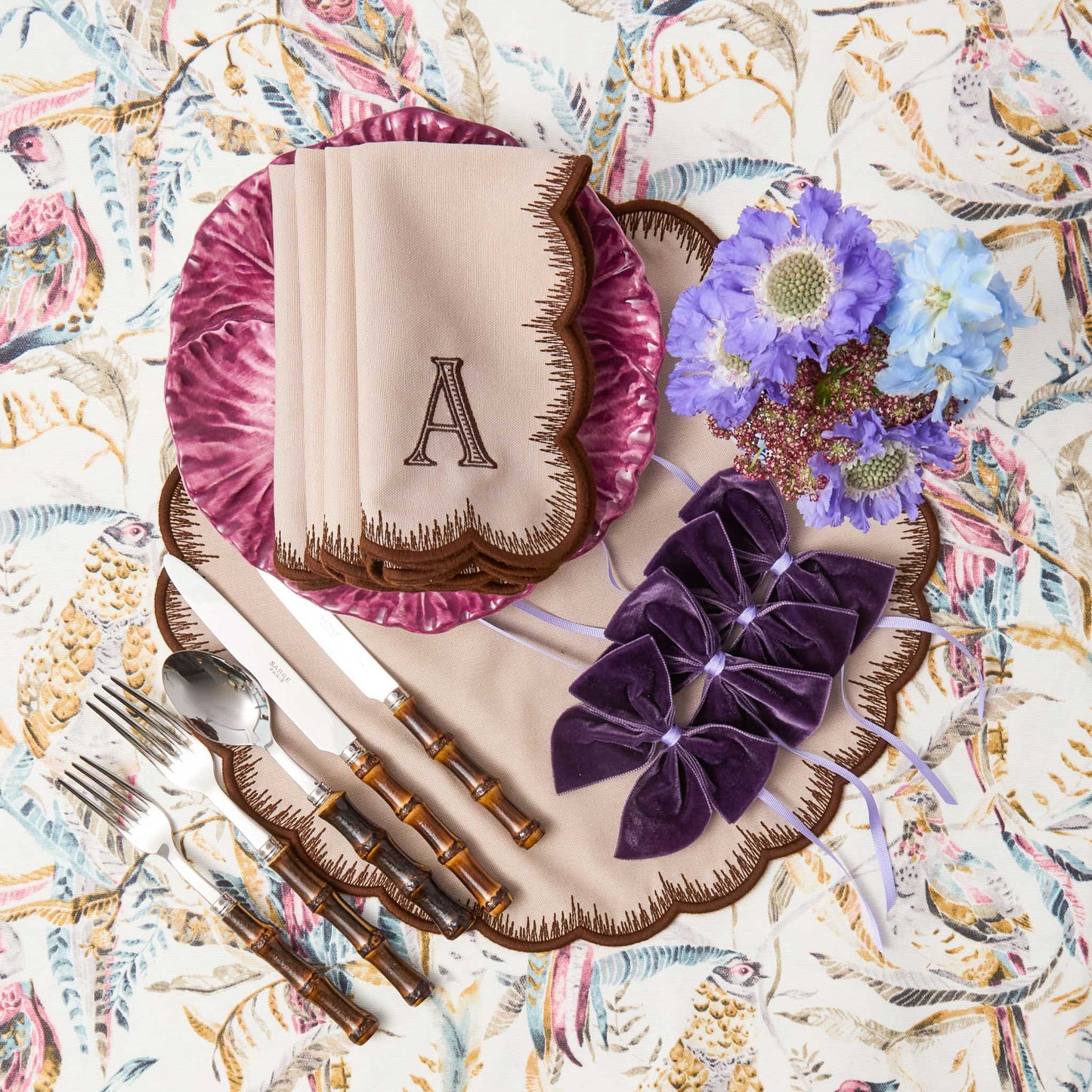Fall Shaded Pheasant Tablecloth