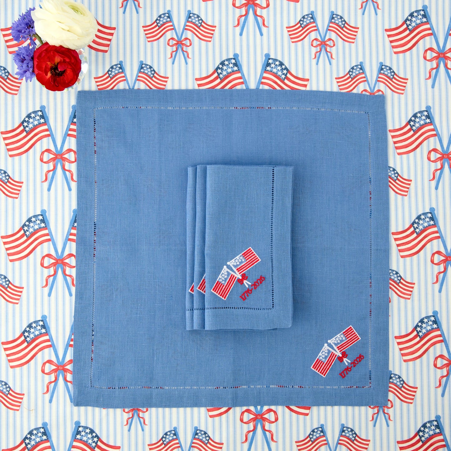Fourth of July Napkins (Set of 4)