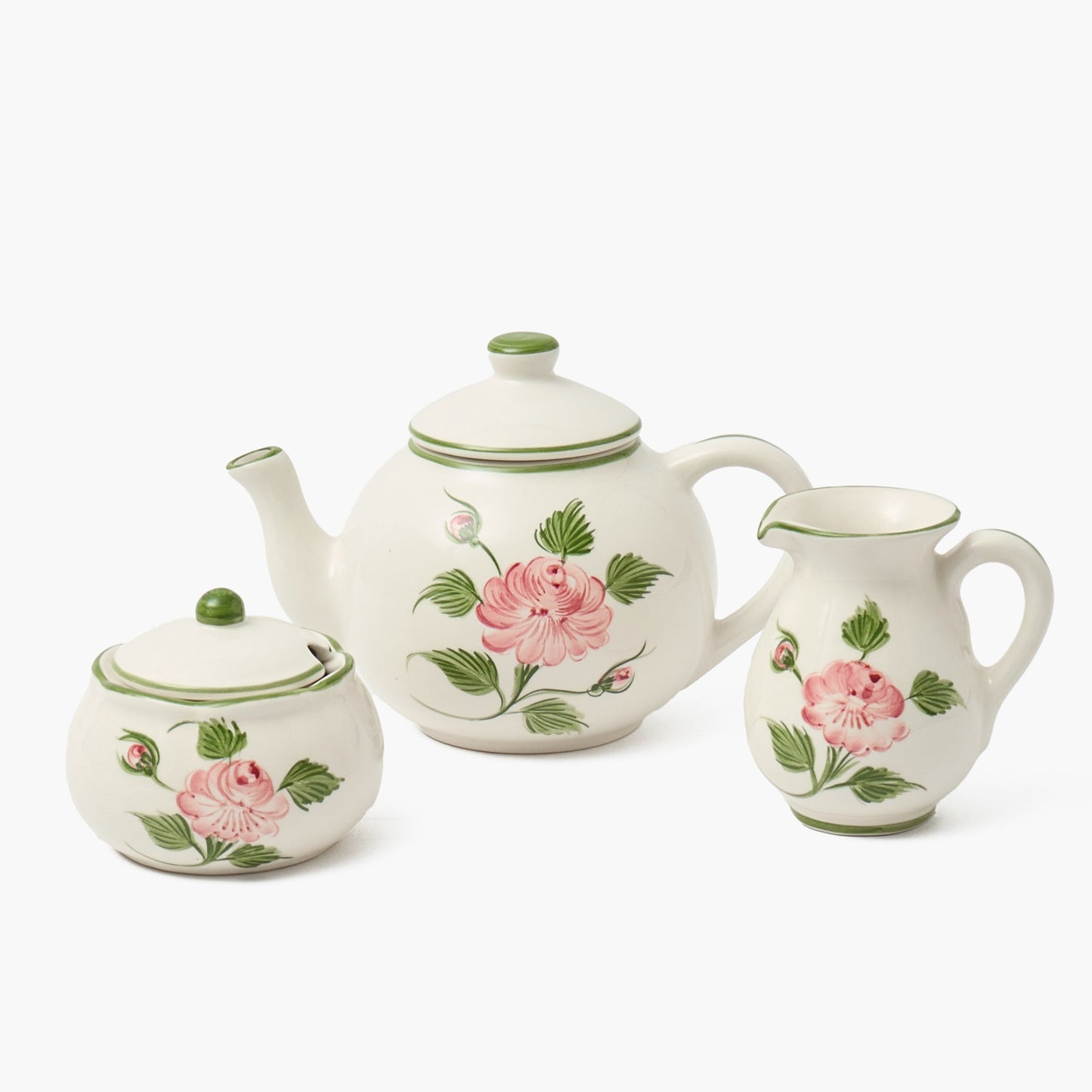 Rose Bud Sugar Pot