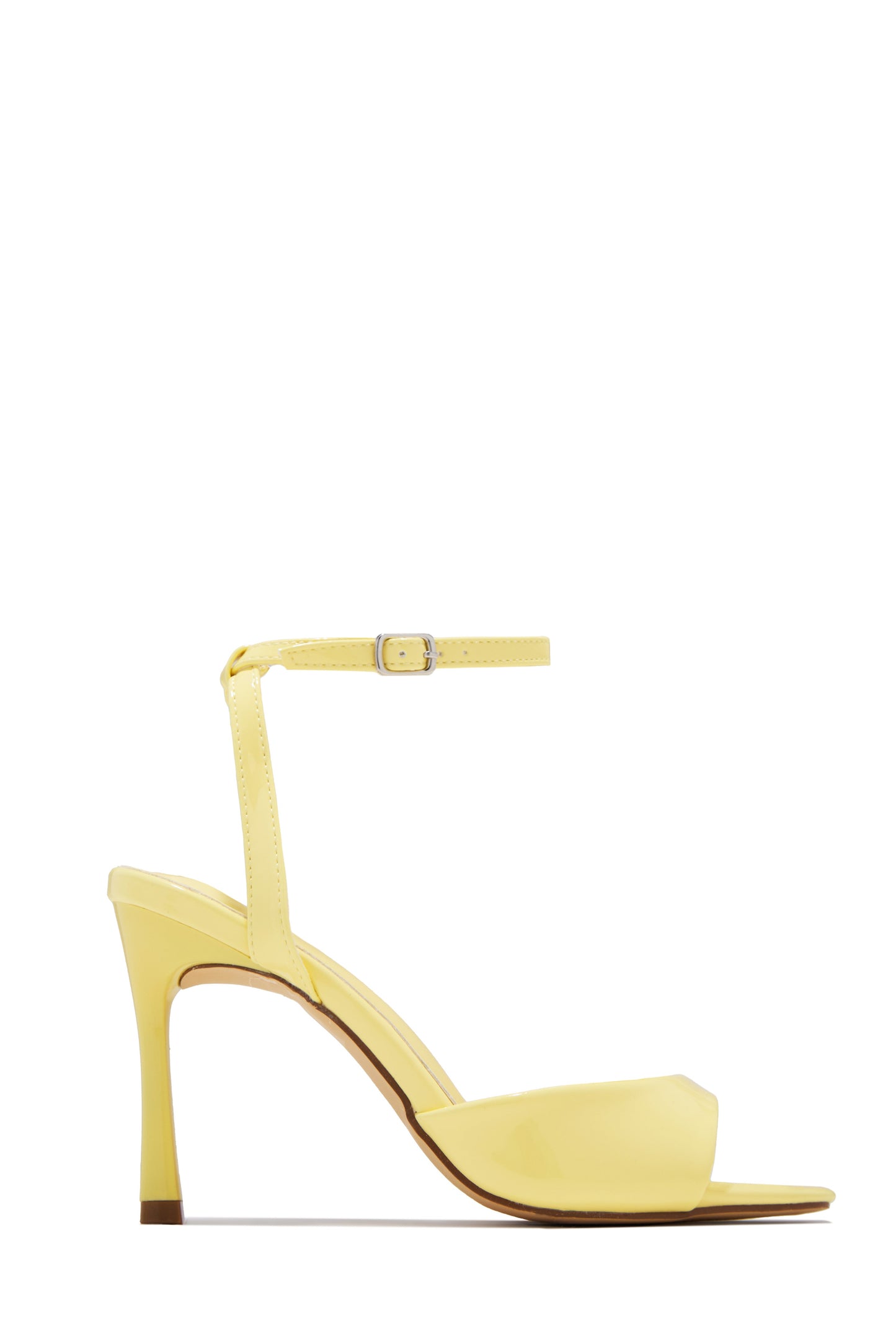 Rubianna Mary Jane Ankle Strap Heels - Yellow