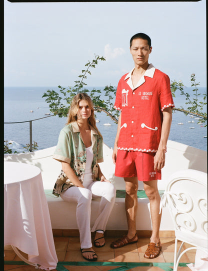 'Le Sirenuse' Finestra Swim Trunks