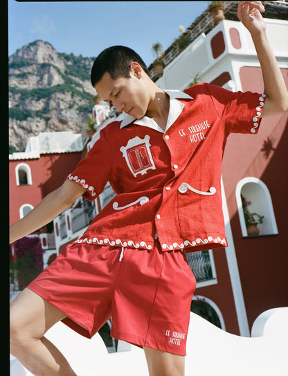 'Le Sirenuse' Finestra Swim Trunks