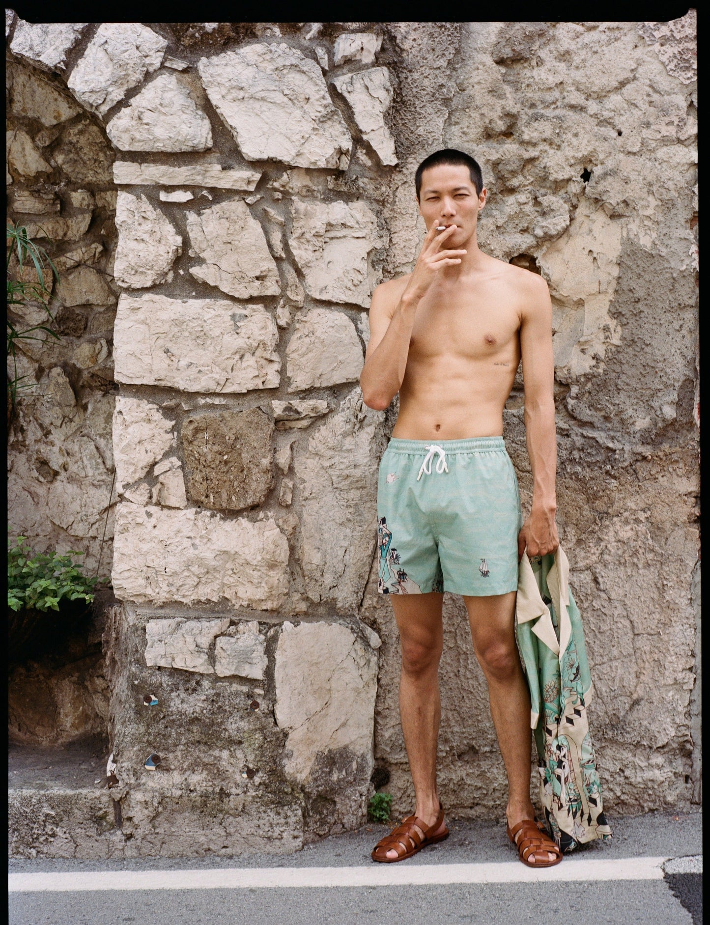 ‘Le Sirenuse’ by Lucio Liguori (Silk & Cotton Twill)