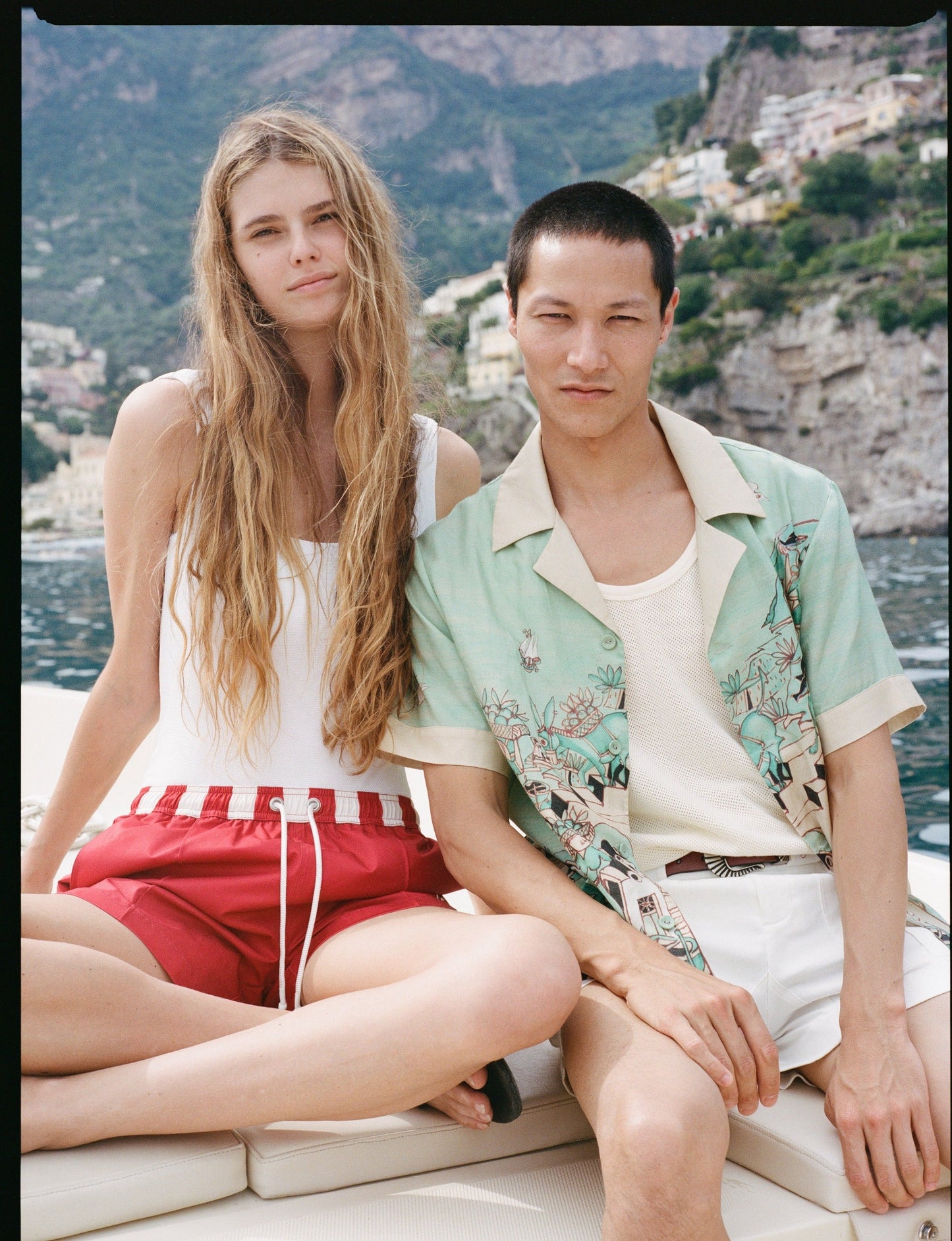 'Le Sirenuse' Finestra Swim Trunks