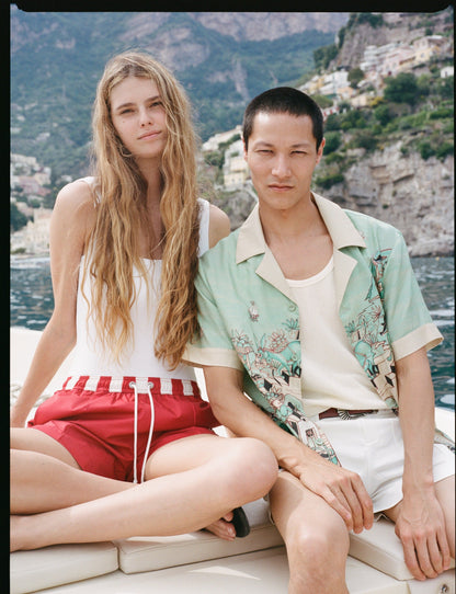 'Le Sirenuse' Finestra Swim Trunks