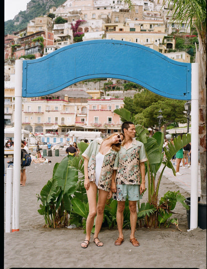 ‘Le Sirenuse’ by Lucio Liguori (Silk & Cotton Twill)