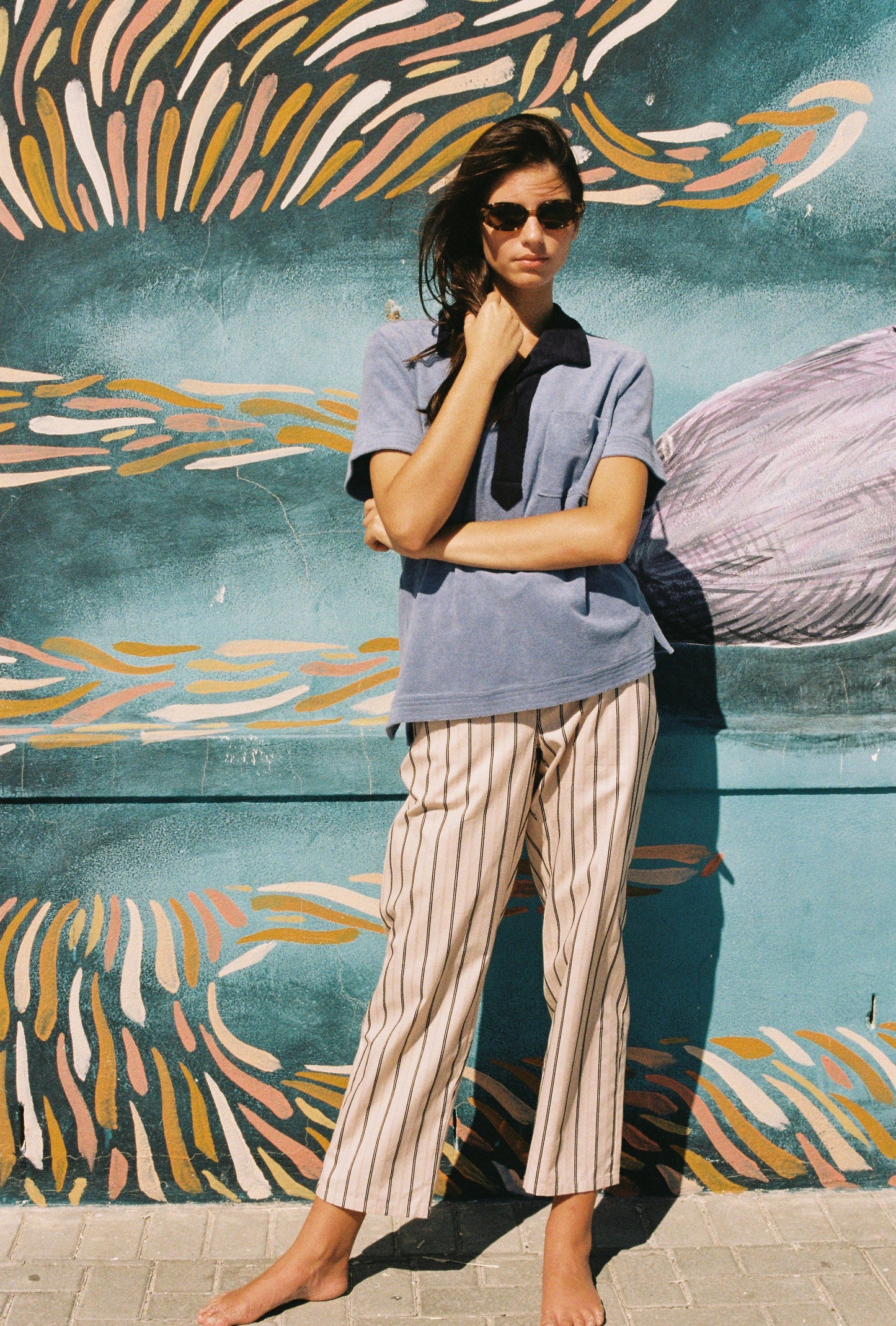 Polo - Blue (Terrycloth)
