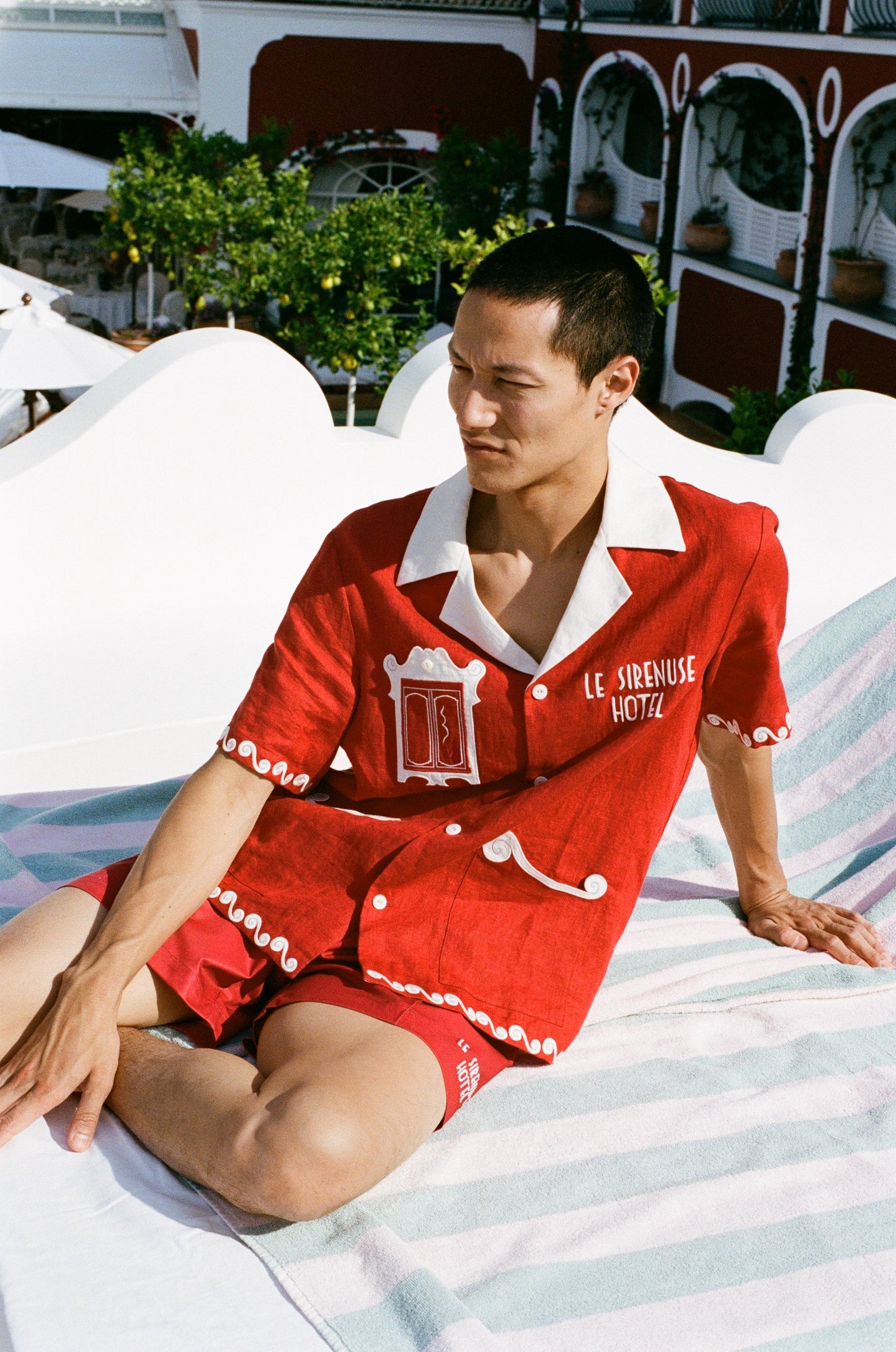 'Le Sirenuse' Finestra Cabana (Linen)