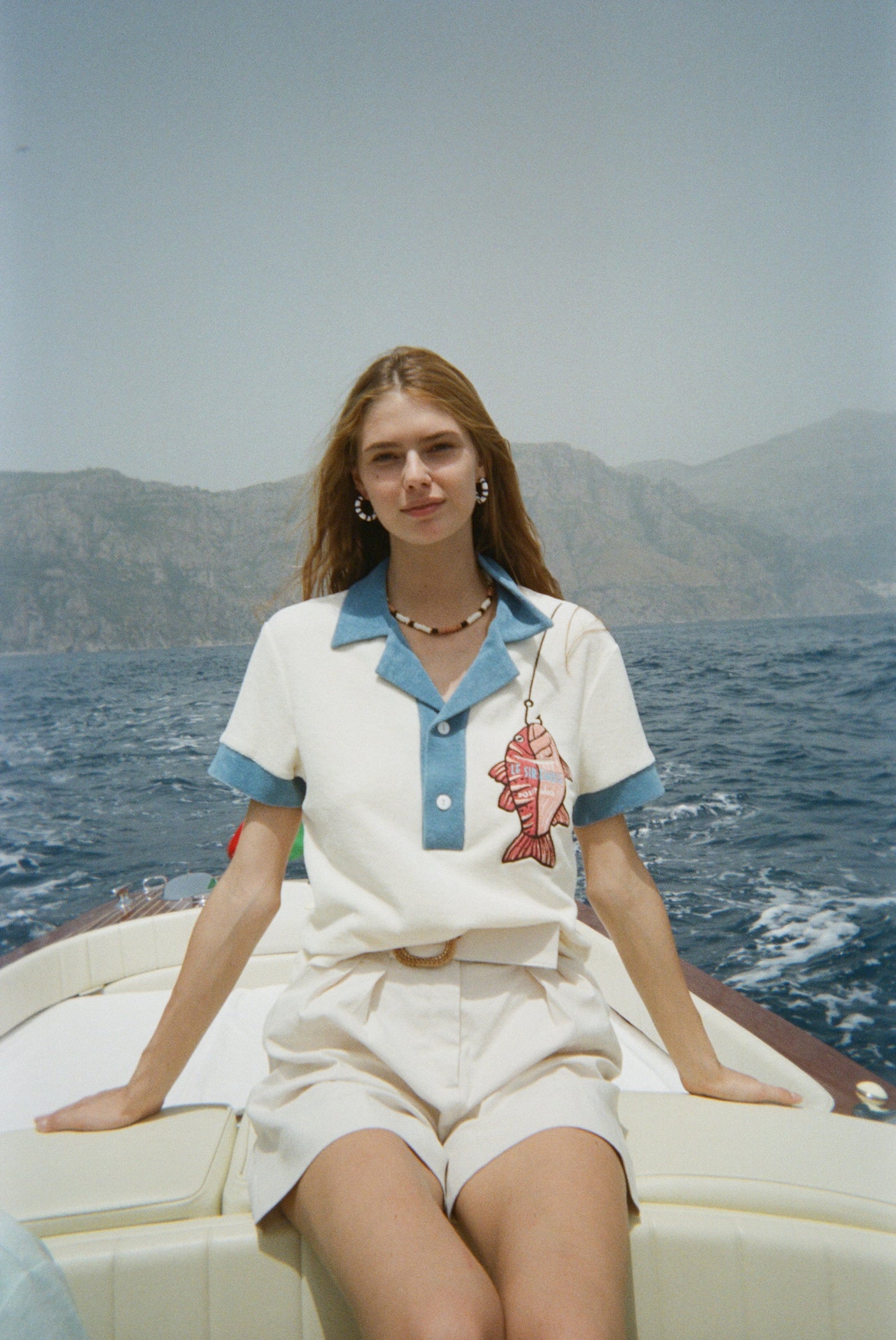 'Le Sirenuse' Pop-Over (Mediterranean Blue)