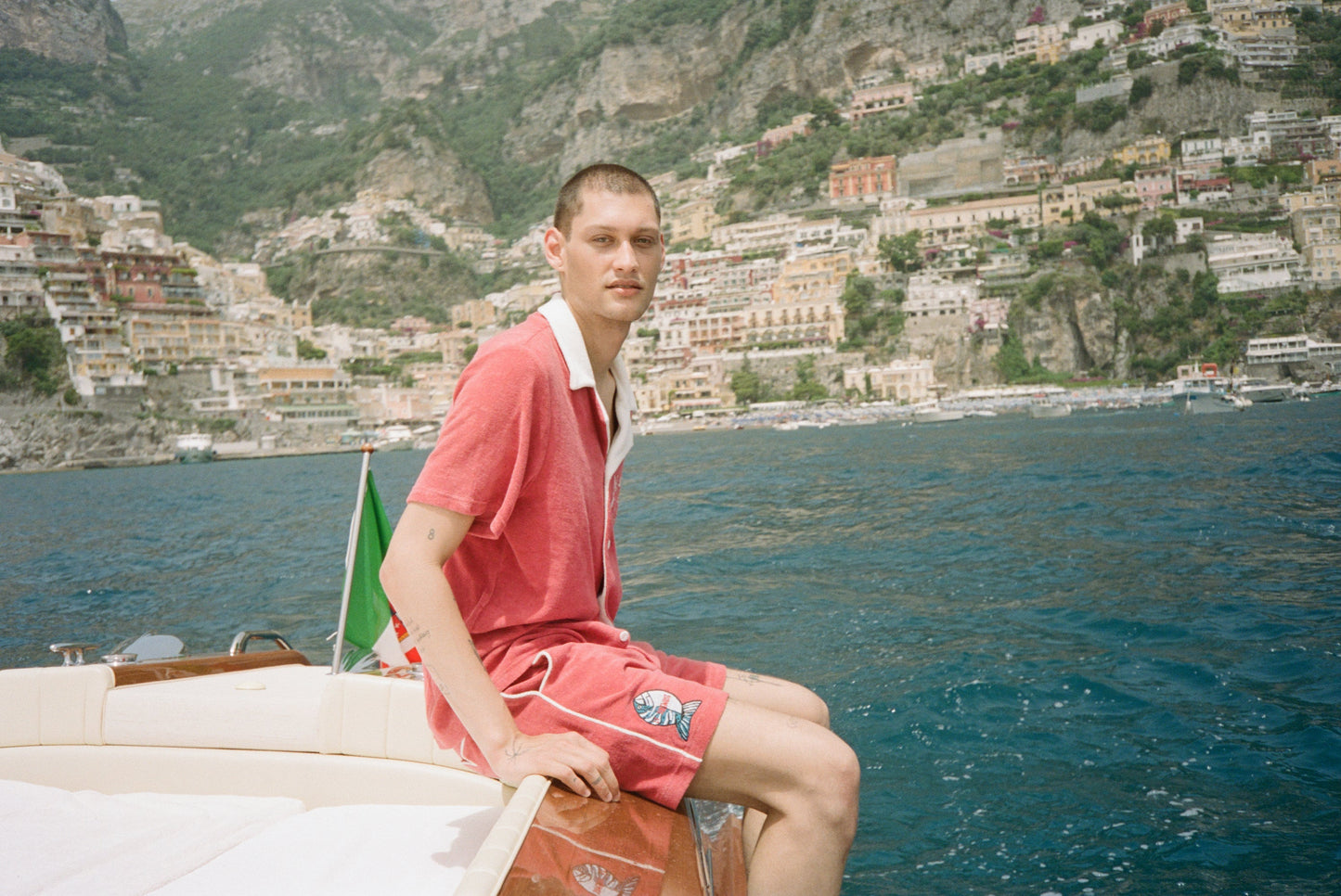 'Le Sirenuse' Classic Cabana (Pompeian Red)