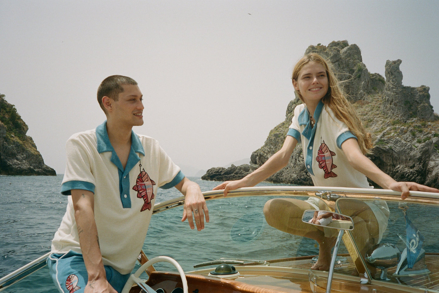 'Le Sirenuse' Pop-Over (Mediterranean Blue)