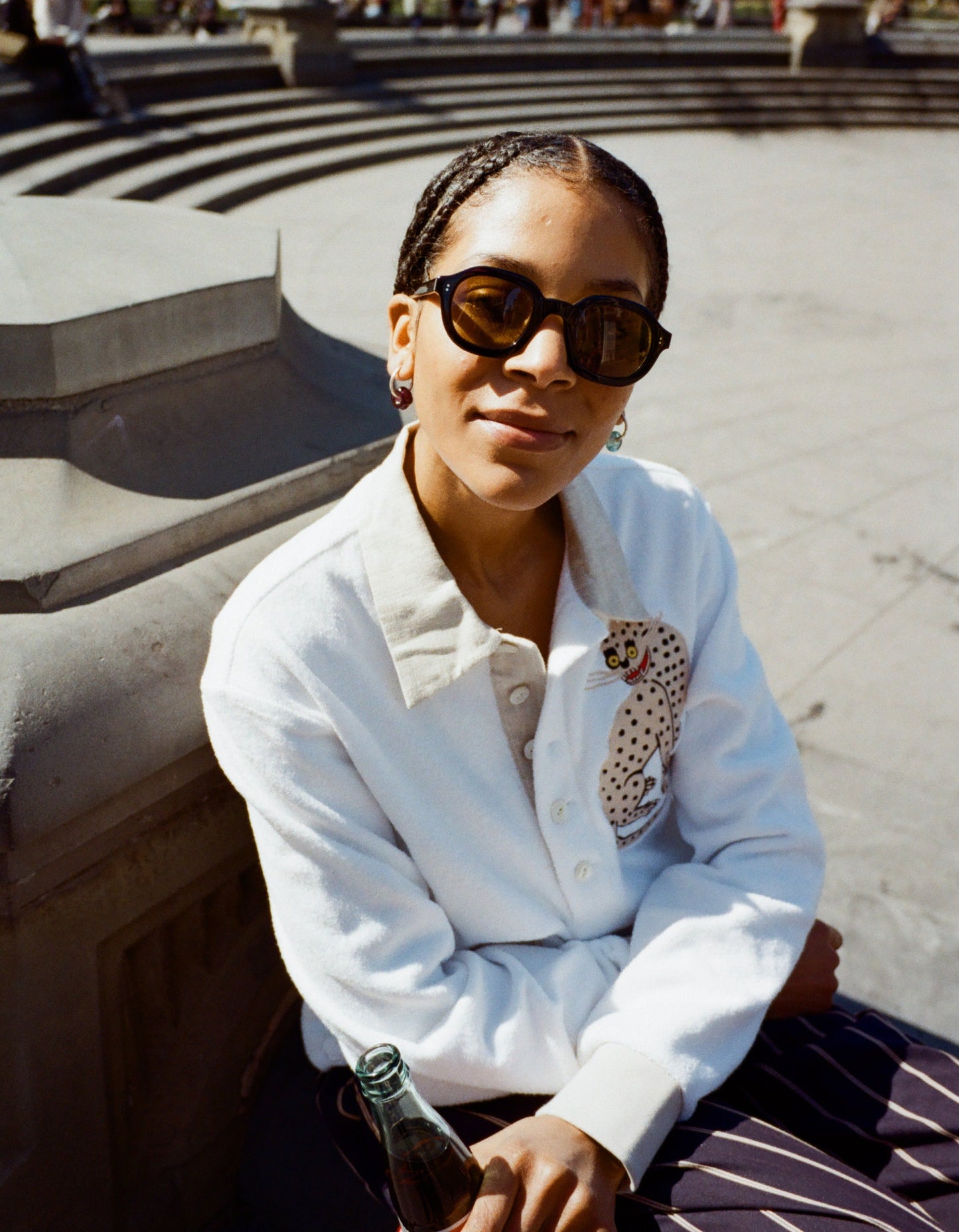 Lesca Lunetier x Tombolo (Charcoal Organic Lenses)