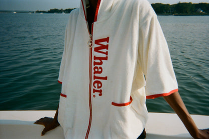 'Boston Whaler' Beach Towel Top