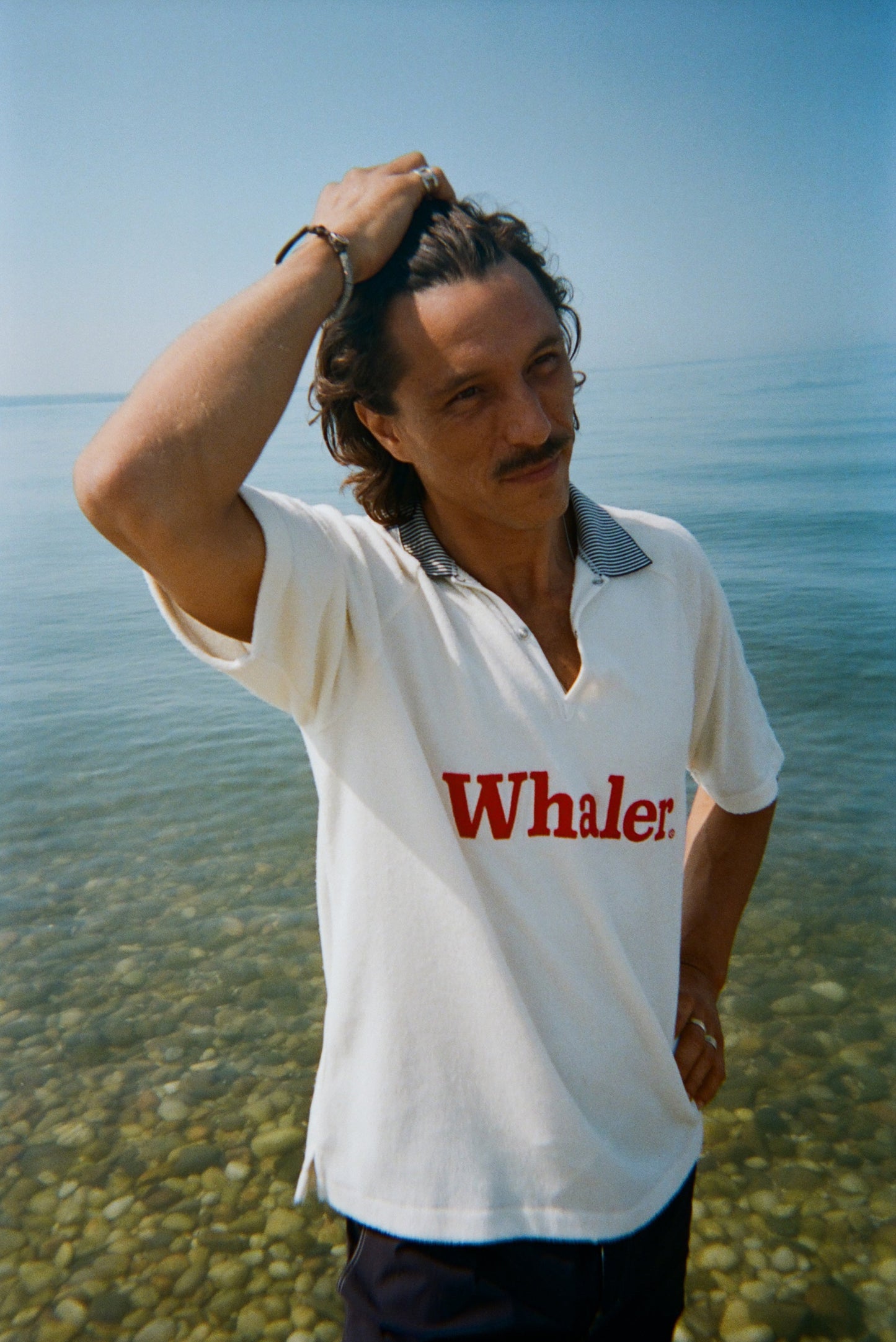 'Boston Whaler' Raglan Terry Polo