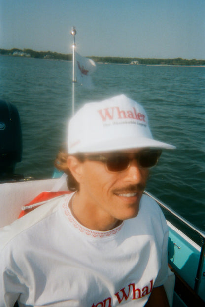 'Boston Whaler: Unsinkable Legend' 5-Panel Souvenir Cap (White)