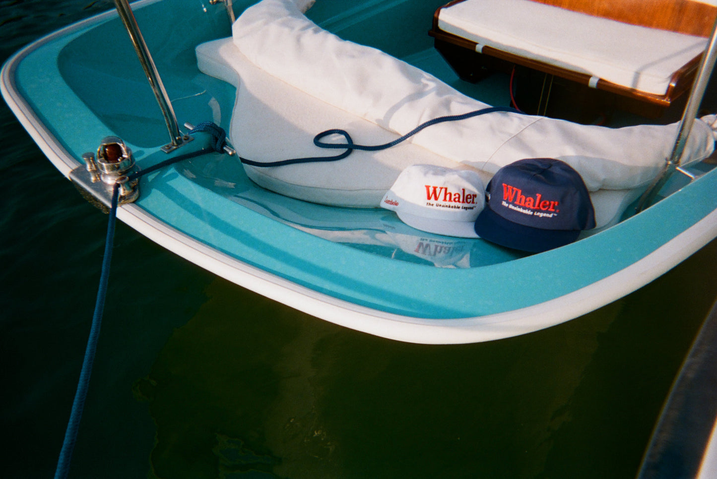 'Boston Whaler: Unsinkable Legend' 5-Panel Souvenir Cap (White)