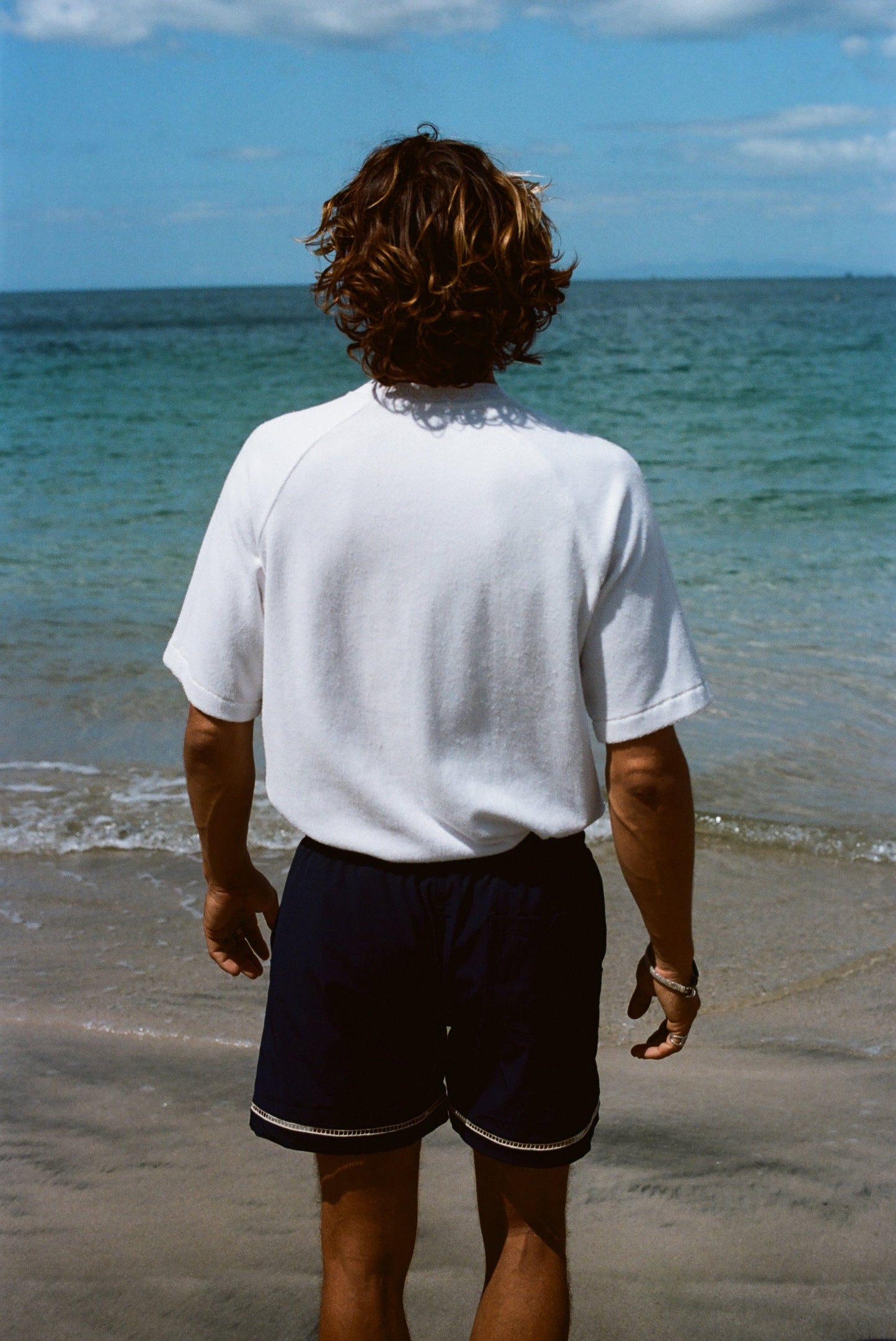 Raglan Terry Tee (White)