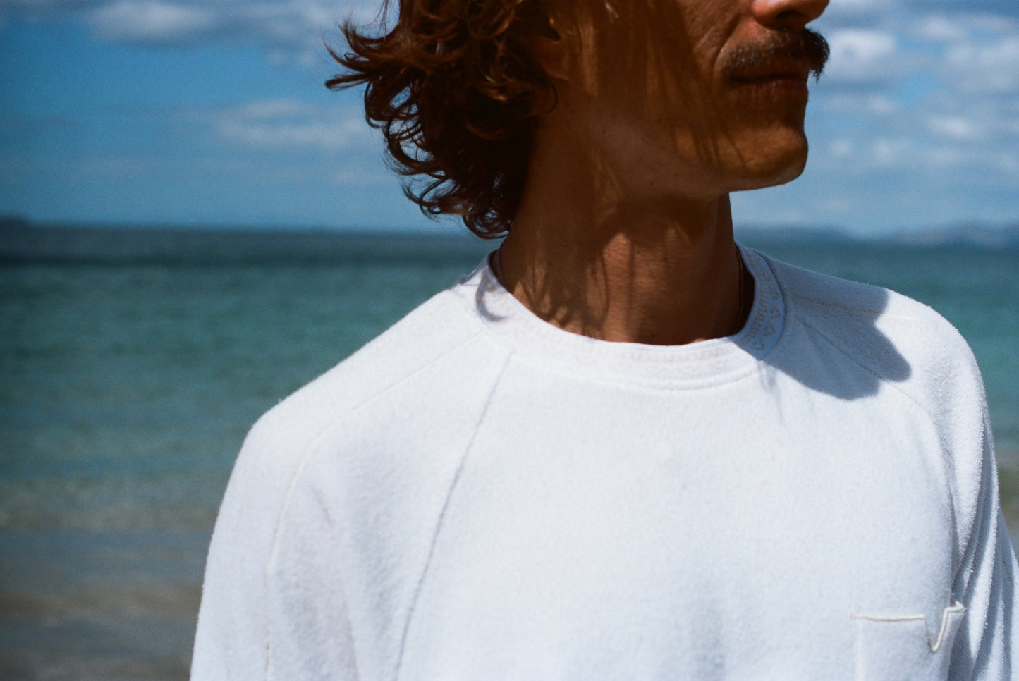 Raglan Terry Tee (White)