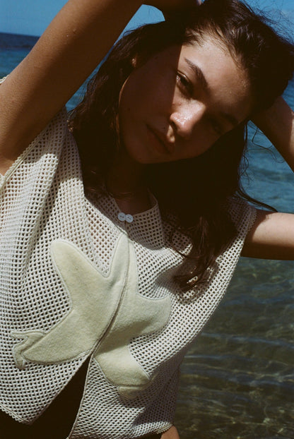 'Starfish Strut' Hand Towel Top
