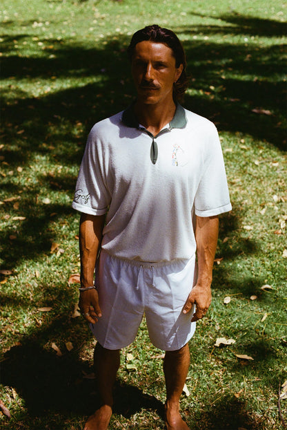 Customizable Raglan Terry Polo (Golf)