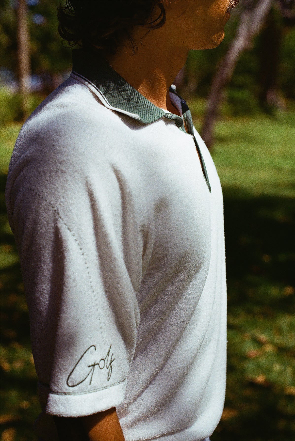 Customizable Raglan Terry Polo (Golf)