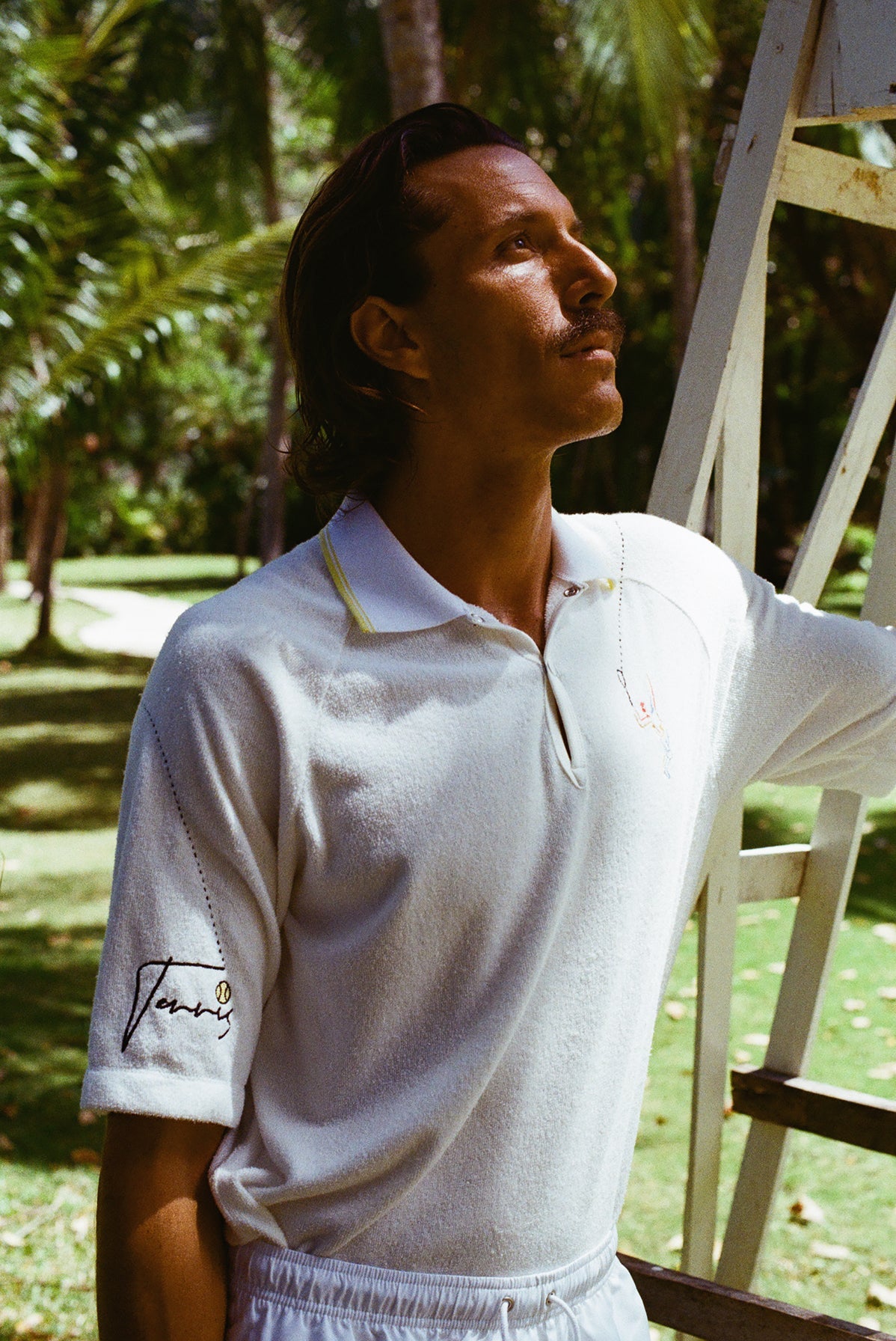 Customizable Raglan Terry Polo (Tennis)