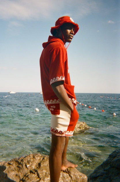 'Le Sirenuse' Beach Towel Top